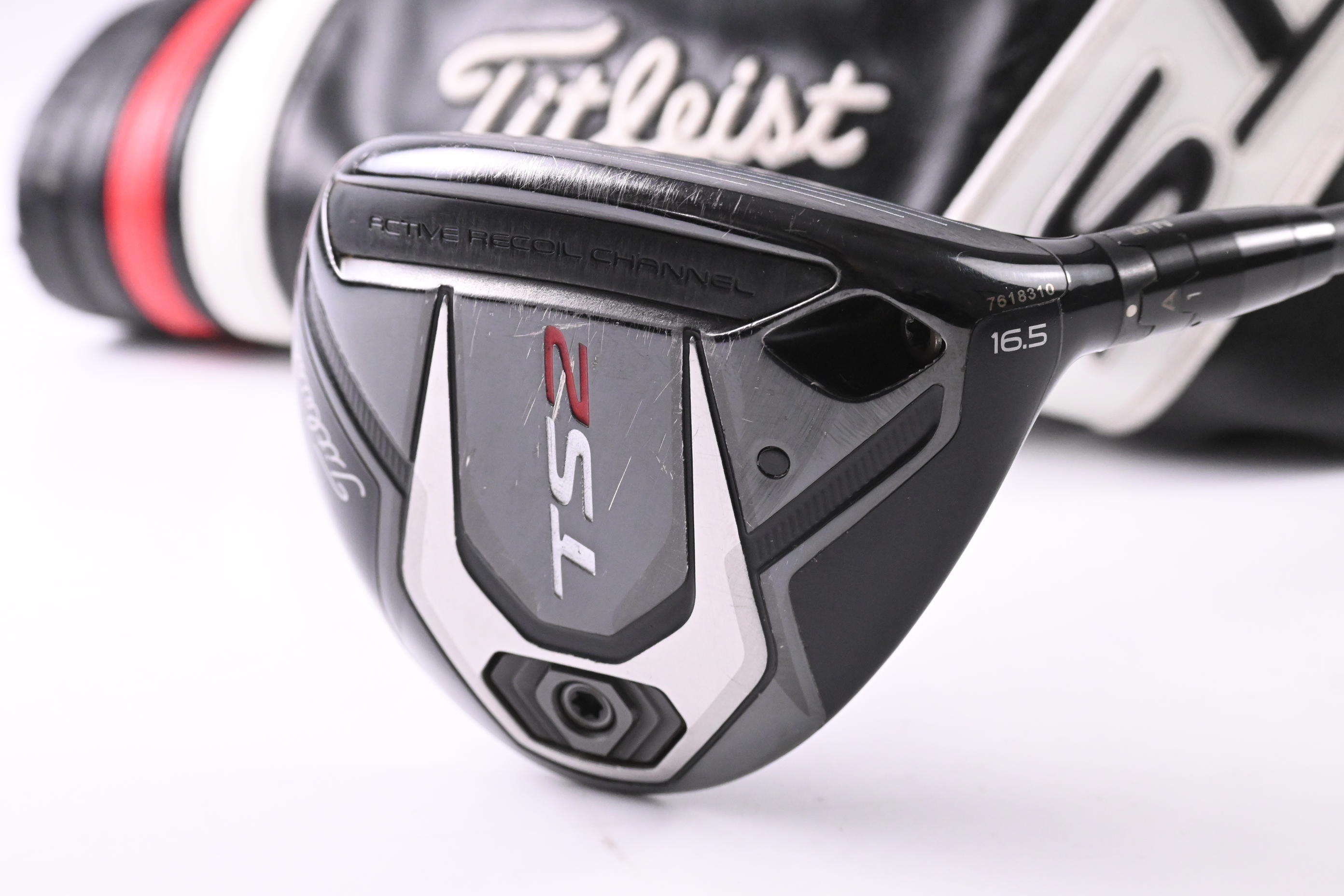 Titleist TS2 #3 Wood / 16.5 Degree / Stiff Flex HZRDUS Smoke Black 70 Shaft