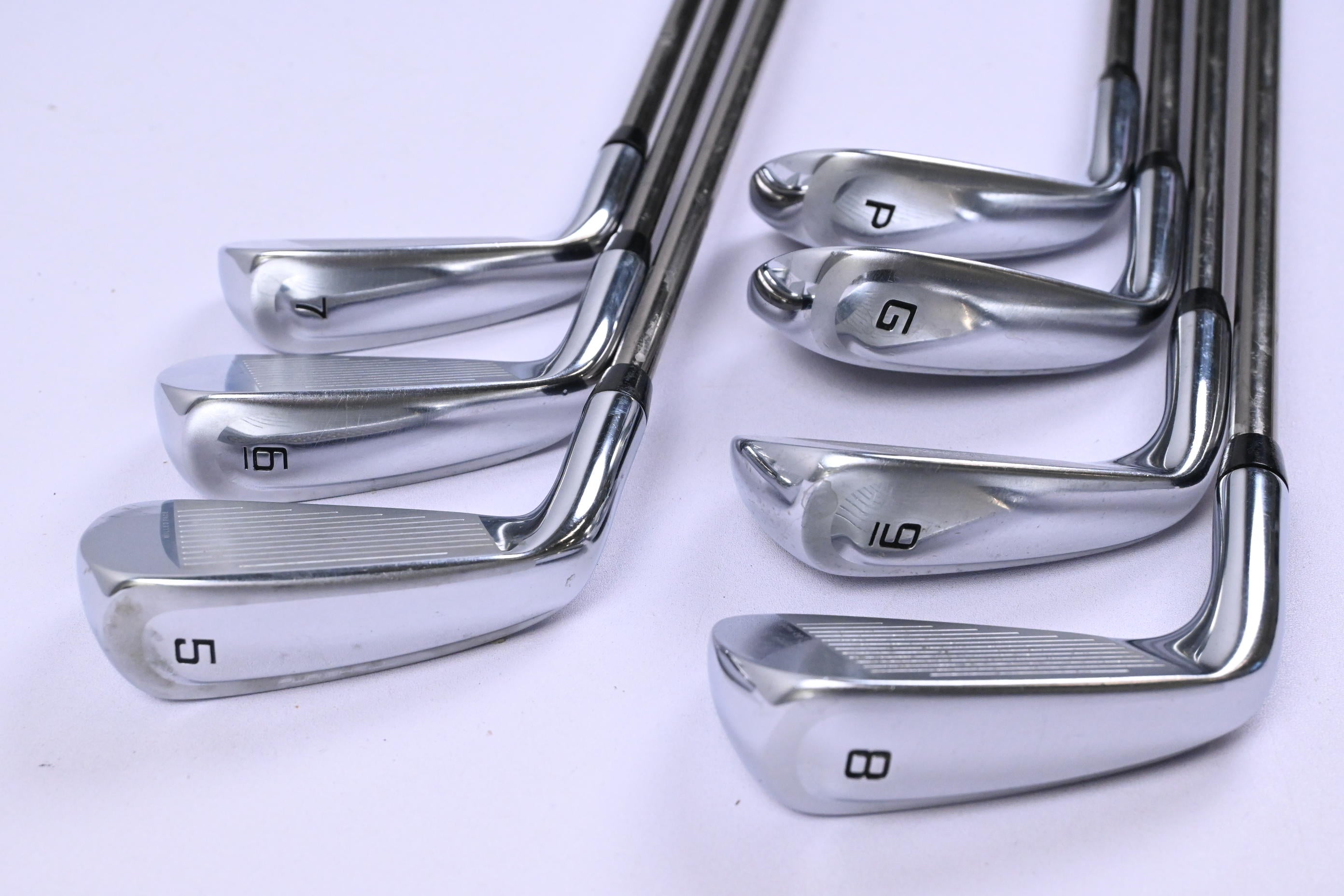 Cobra King Speedzone Irons / 5-PW+GW / Regular Flex UST Recoil ESX 460 Shafts