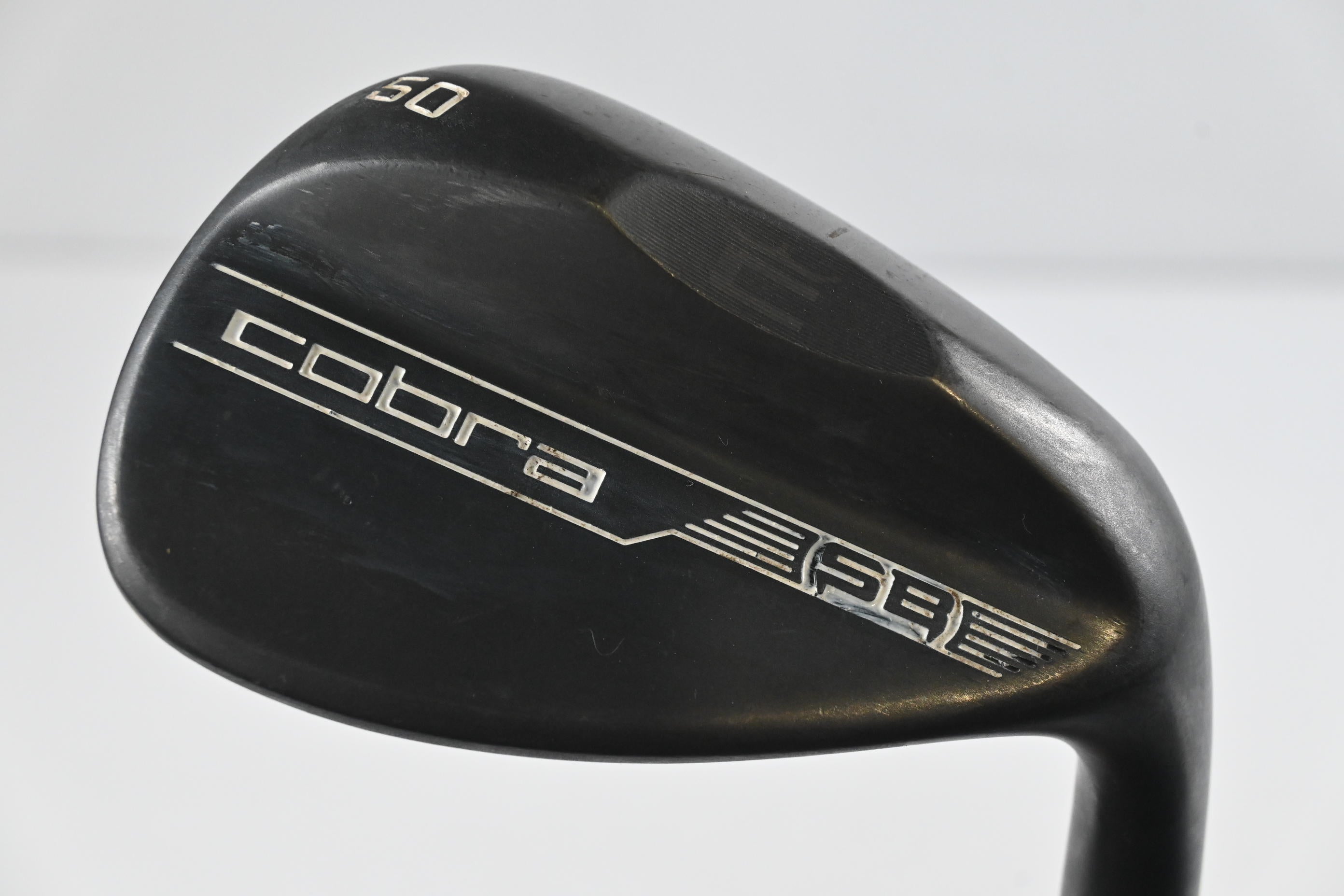 Cobra Snakebite Black 2023 Gap Wedge / 50 Degree / Stiff Flex KBS HI-REV 2.0 125