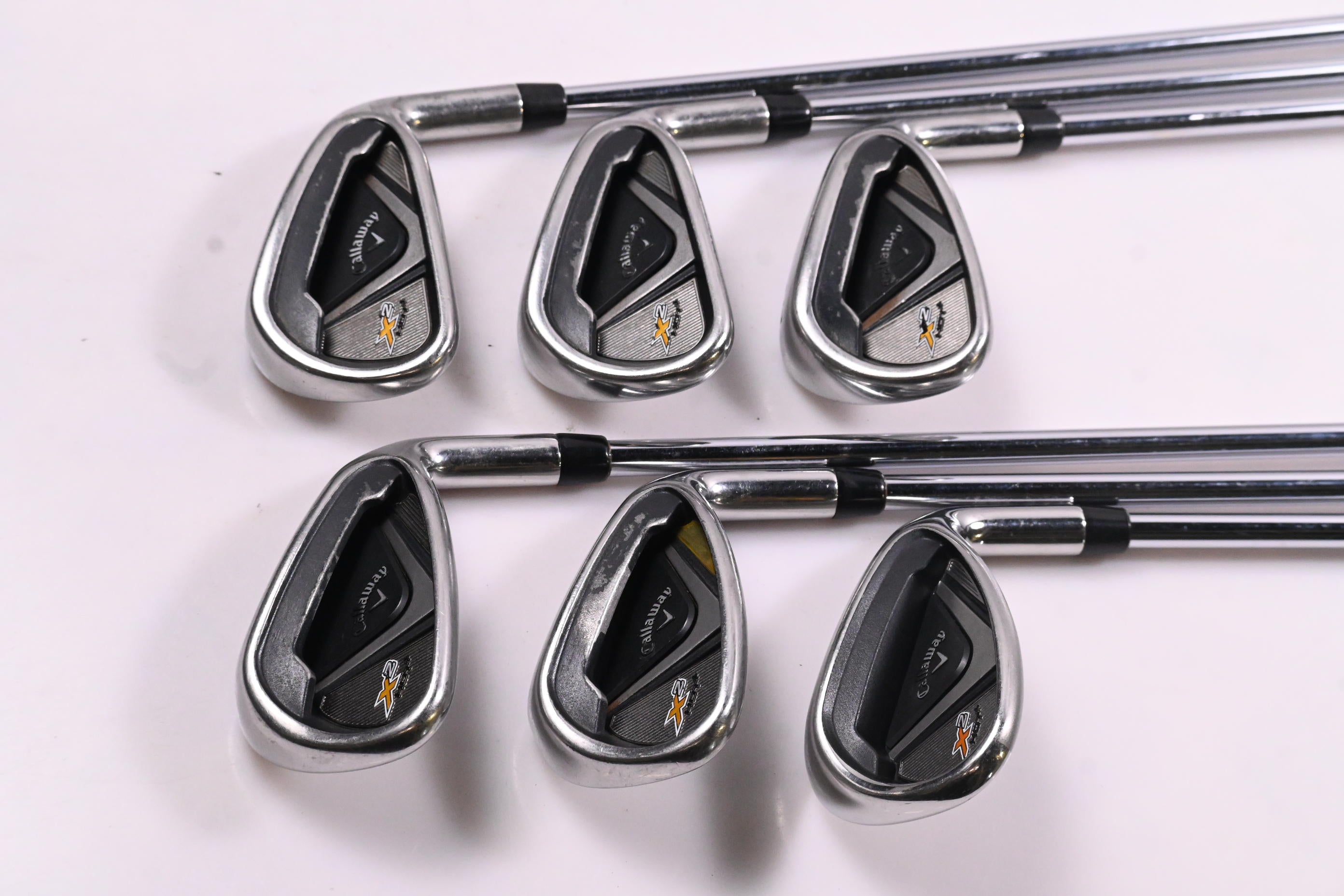 Callaway X2 Hot Irons / 6-PW+SW / Regular Flex Callaway Shafts