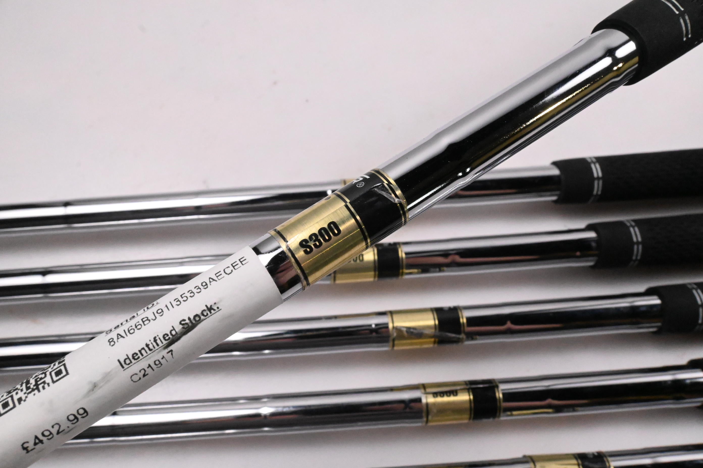 Ping i230 Irons / 5-PW / Blue Dot / Stiff Flex Dynamic Gold S300 Shafts