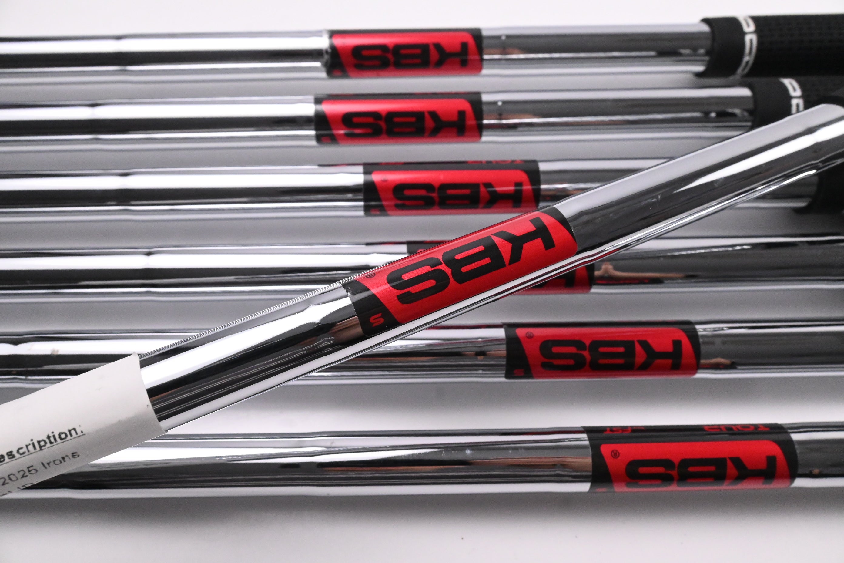 Titleist T100/T150/T250 2025 Combo Irons / 4-PW / Stiff Flex KBS Tour Shafts