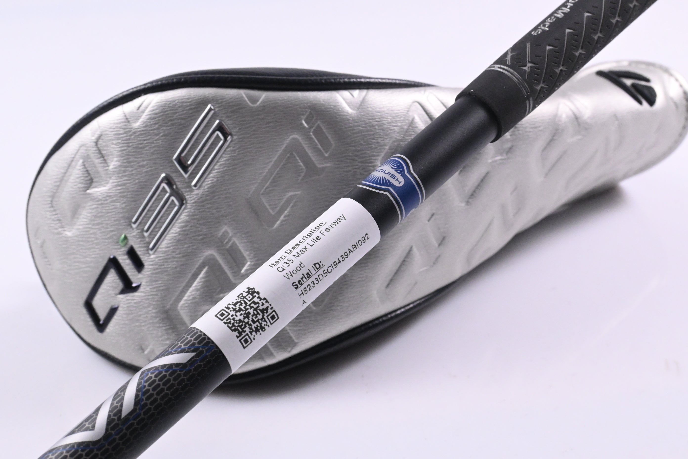 Taylormade Qi35 Max Lite #5 Wood / 18.5 Degree / Regular Flex Vanquish 4 Shaft