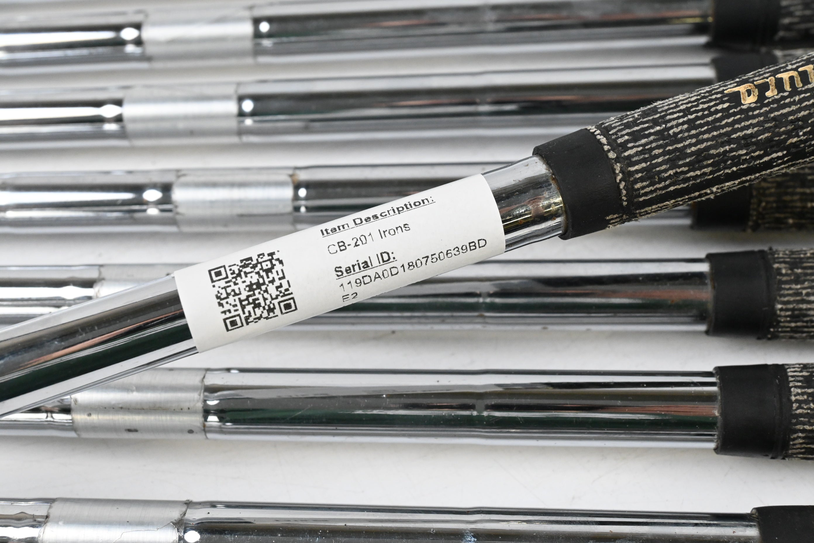 Miura CB-201 Irons / 3-PW / Stiff Flex Steel Shafts