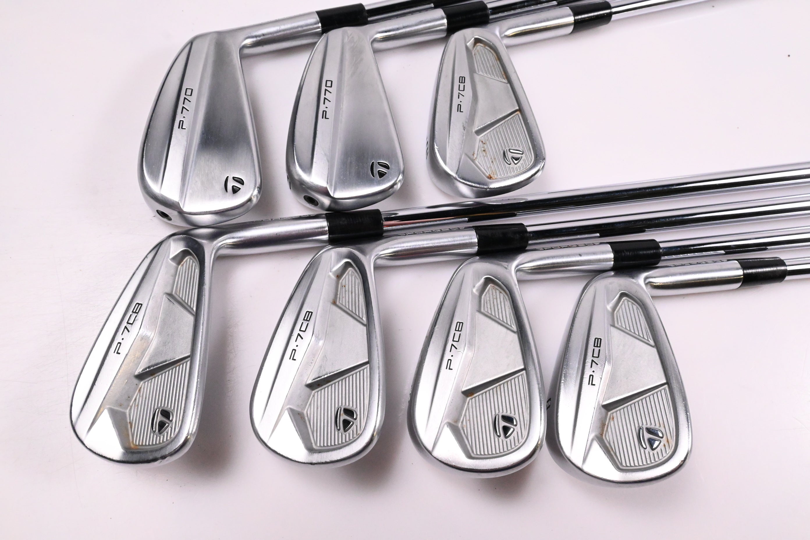 Taylormade P.7CB/P770 Combo Irons / 4-PW / X-Flex Project X Precision Shafts