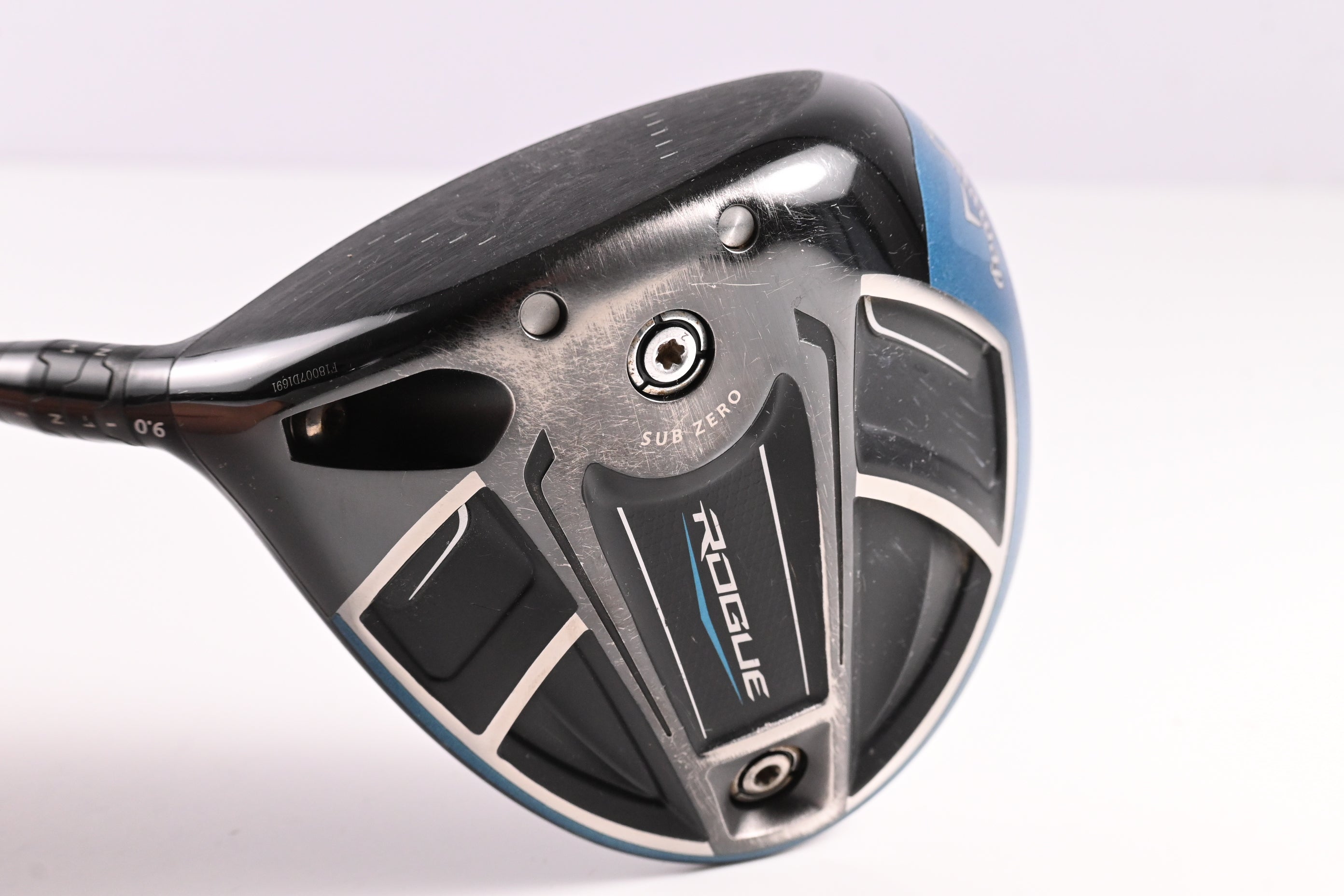 Left Hand Callaway Rogue Sub Zero Driver / 9 Degree / Stiff Flex Diamana M+ 50