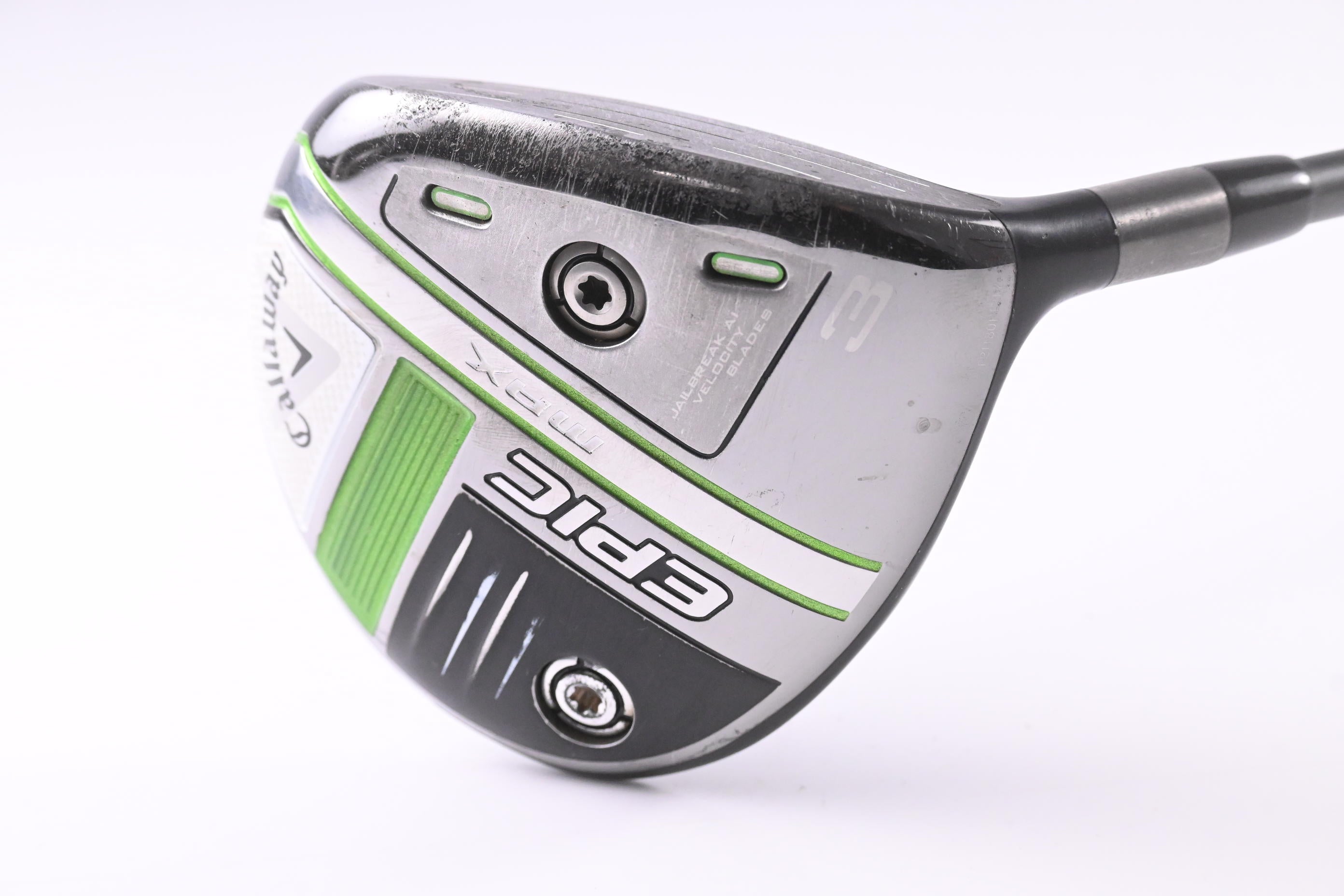 Callaway Epic Max #3 Wood / 15 Degree / Regular Flex HZRDUS Smoke iM10 Green 60