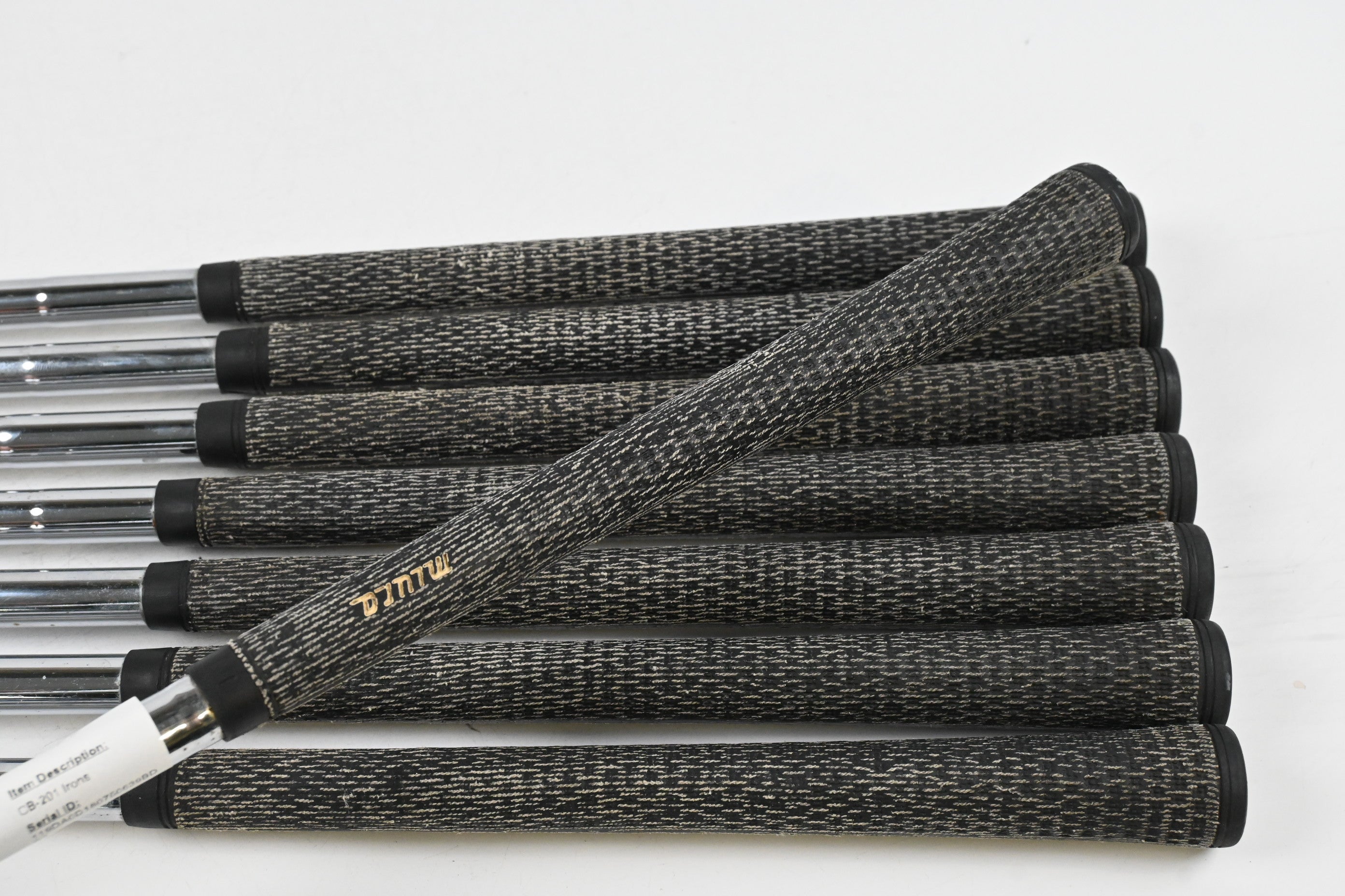 Miura CB-201 Irons / 3-PW / Stiff Flex Steel Shafts