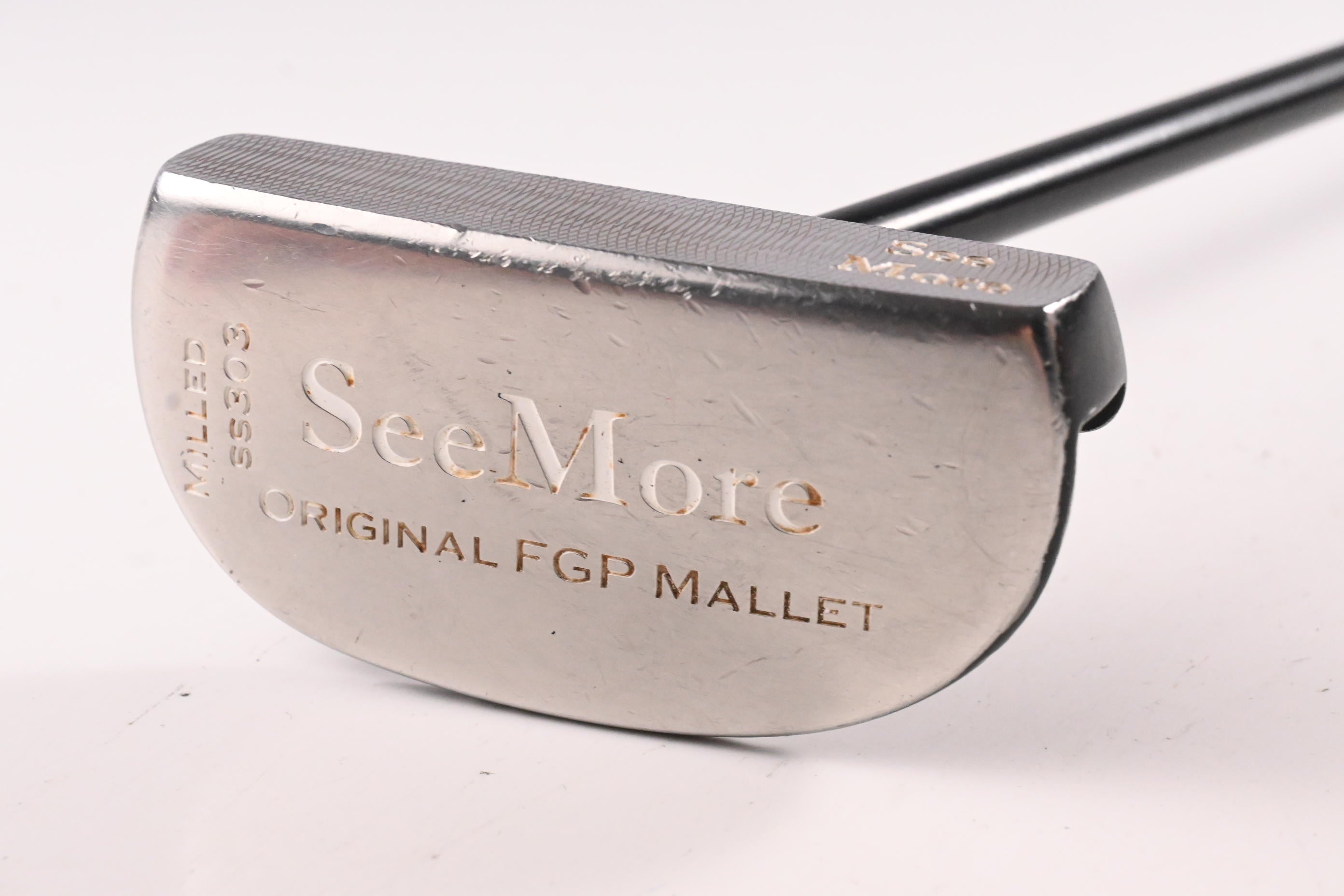 Seemore FGP Mallet Black Putter / 34 Inch