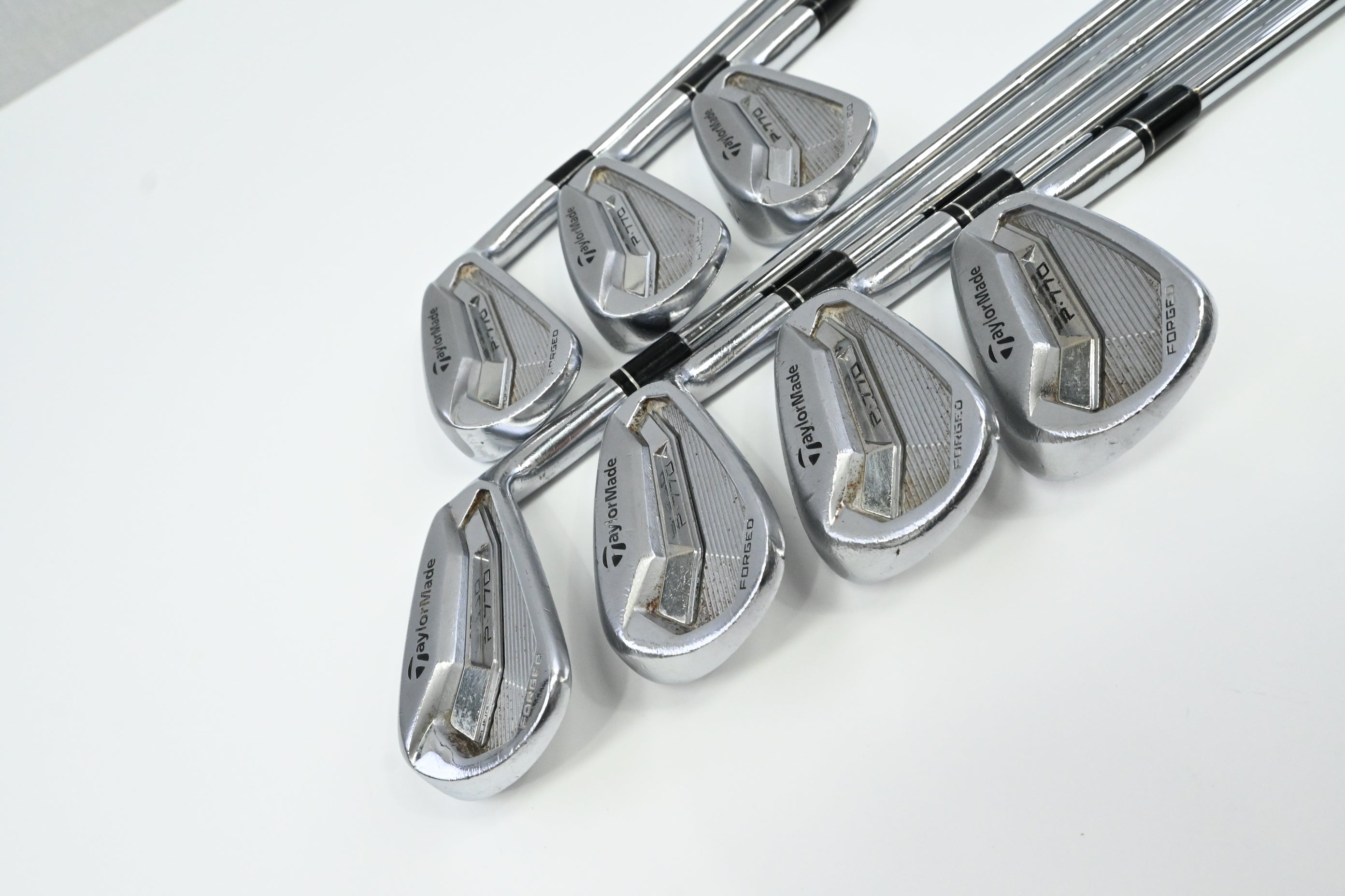 Taylormade P770 2017 Irons / 4-PW / Stiff Flex KBS Tour FLT 120 Shafts