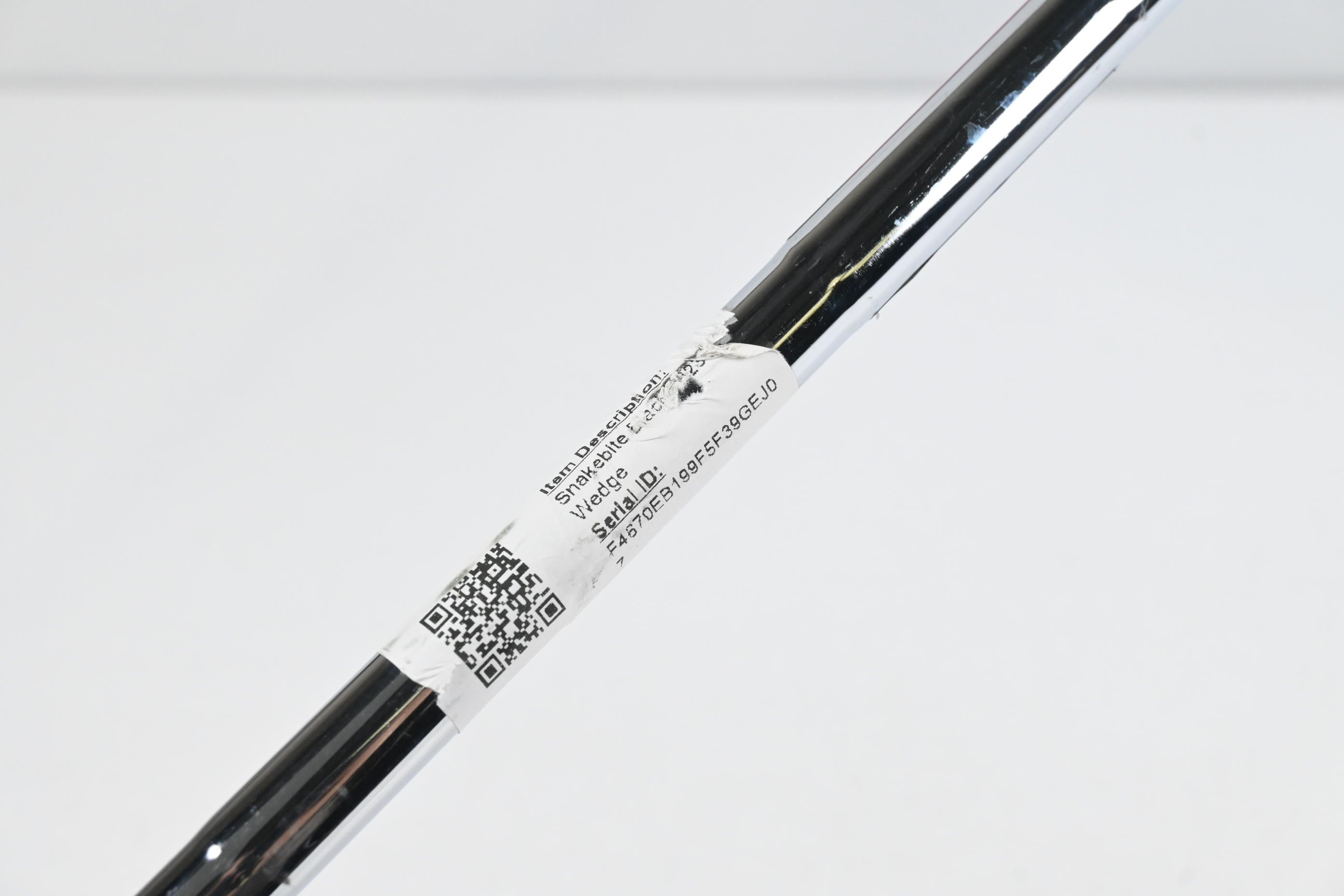 Cobra Snakebite Black 2023 Gap Wedge / 50 Degree / Stiff Flex KBS HI-REV 2.0 125