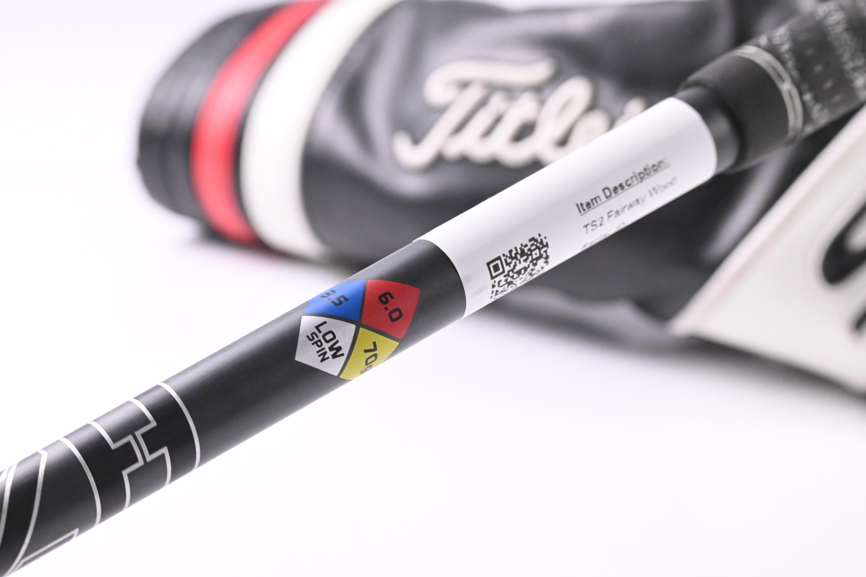 Titleist TS2 #3 Wood / 16.5 Degree / Stiff Flex HZRDUS Smoke Black 70 Shaft