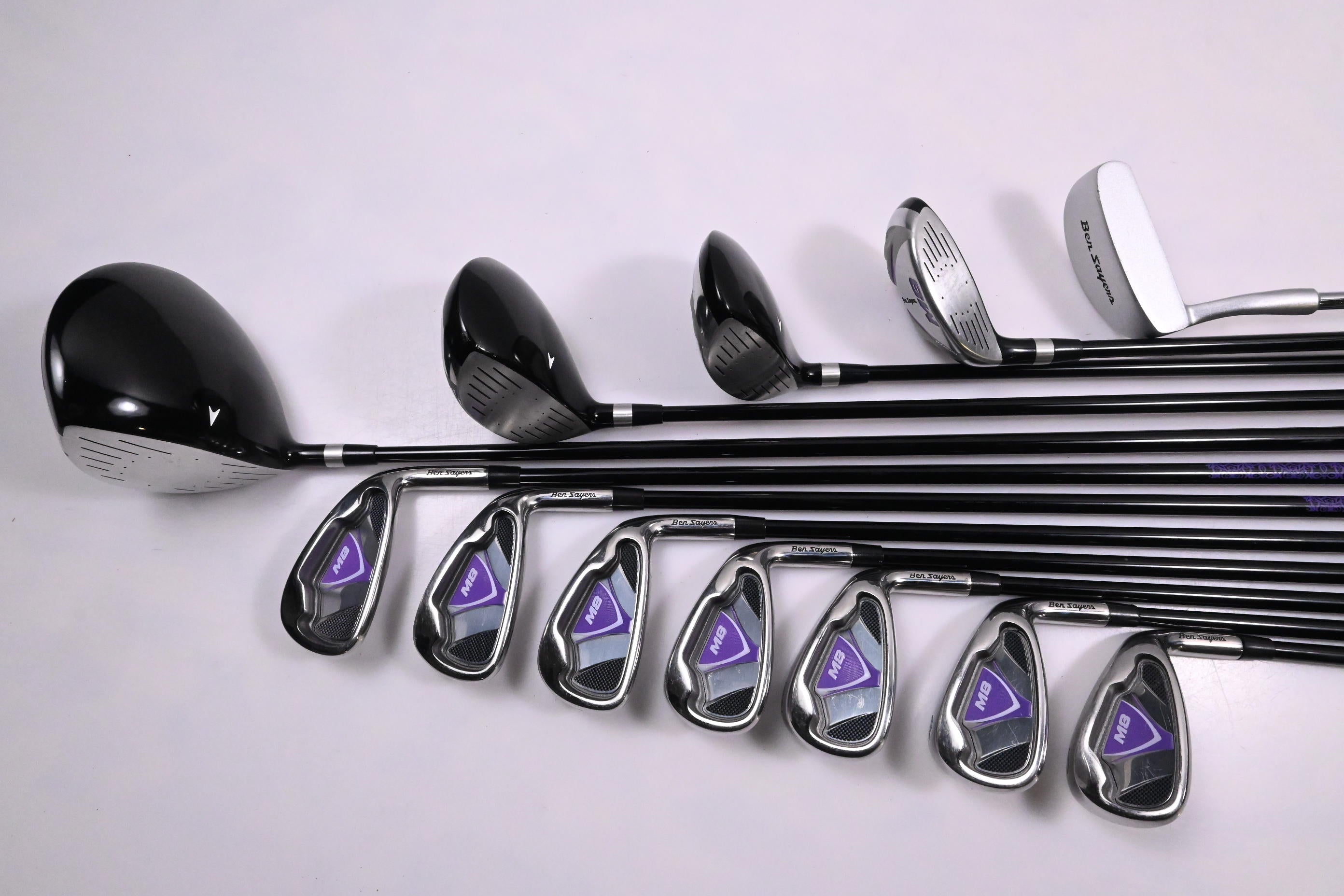 Ladies Ben Sayers M8 Package Set / Woods, Irons, Putter, Bag