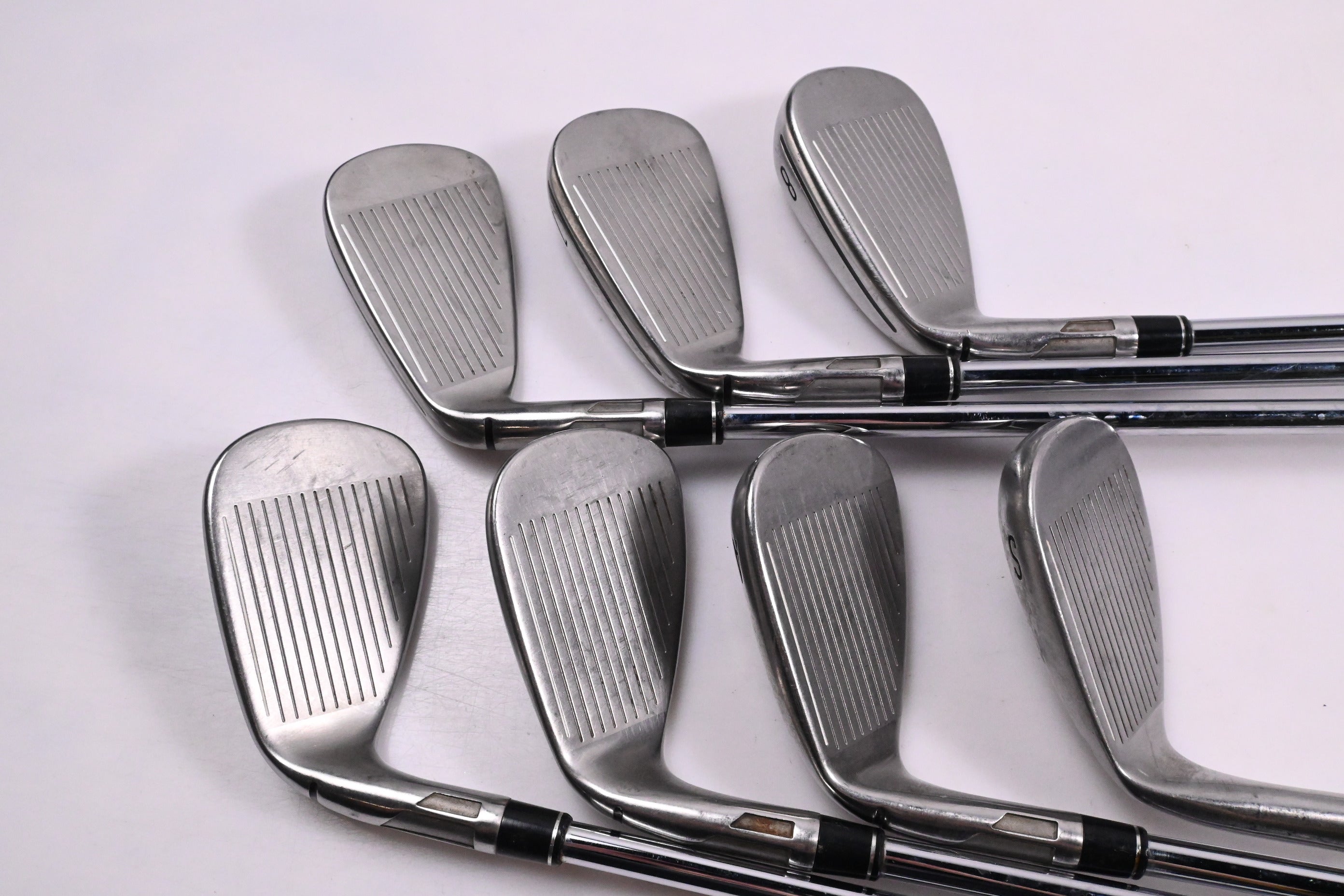 Taylormade Stealth Irons / 6-PW+GW+SW / Regular Flex KBS MAX MT 85 Shafts