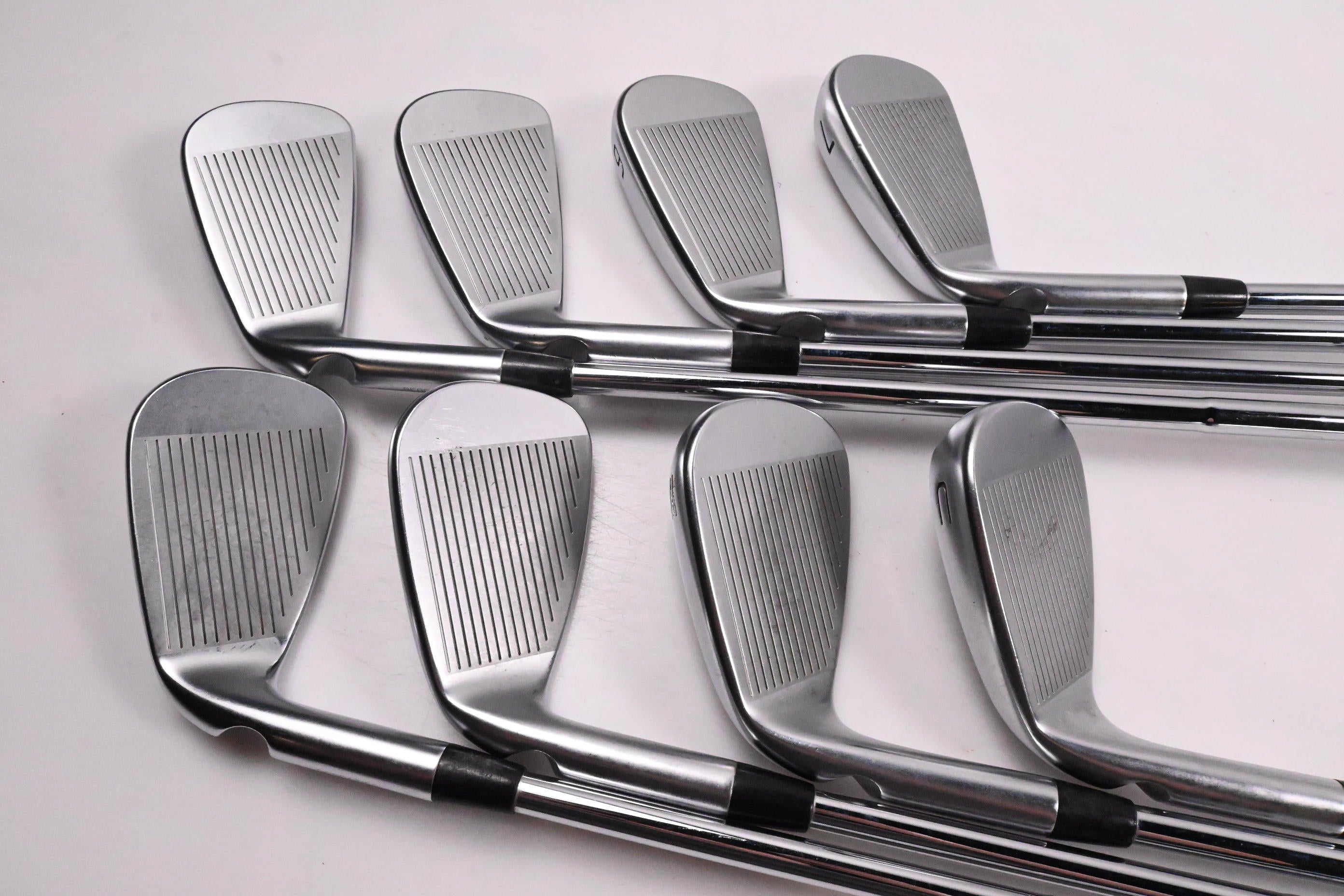 Ping i530 Irons / 4-PW-UW / Green Dot / Stiff Flex Dynamic Gold Mid 115 Shafts