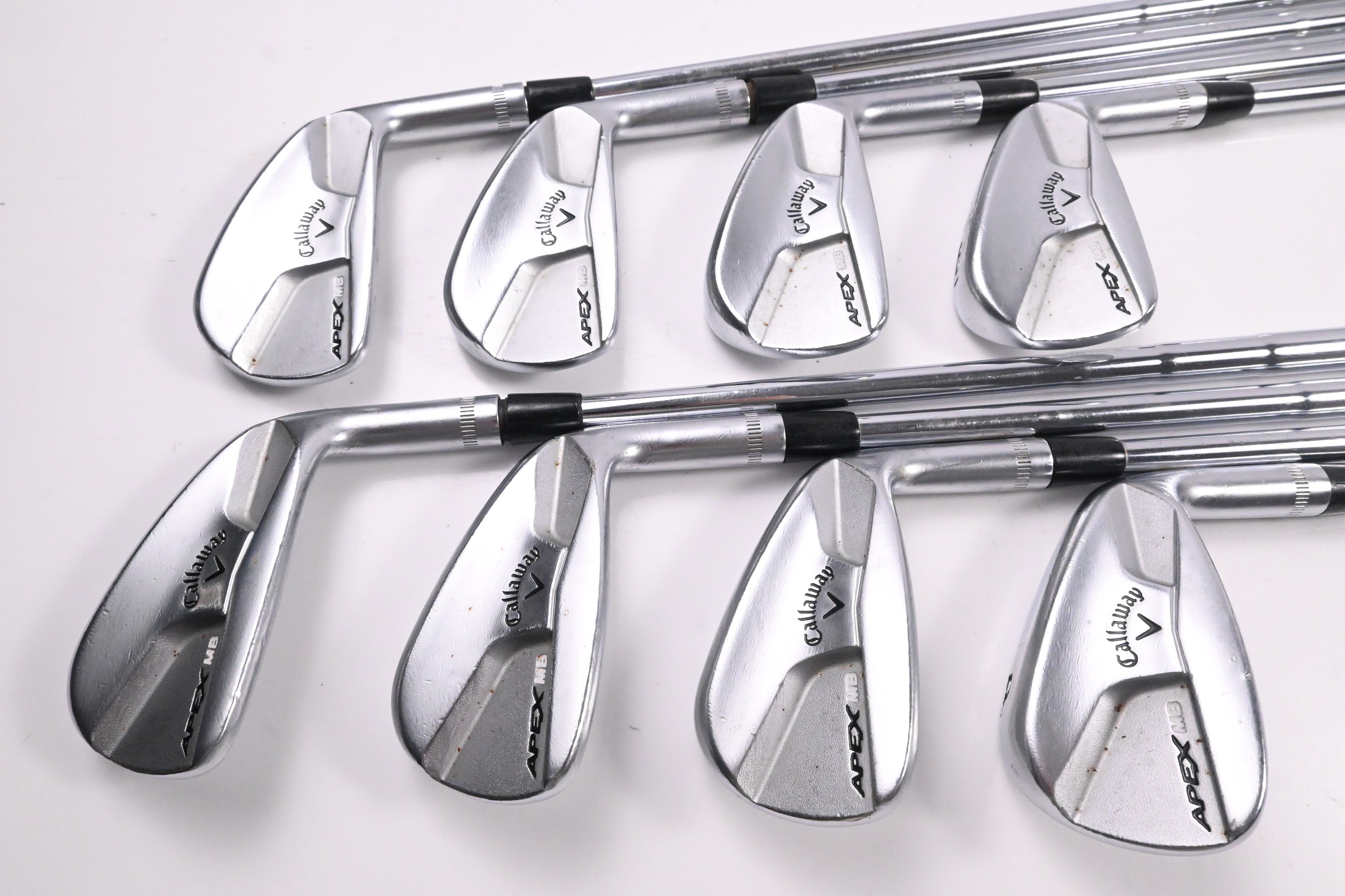 Callaway Apex MB 2014 Irons / 3-PW / Stiff Flex KBS Tour-V 110 Shafts