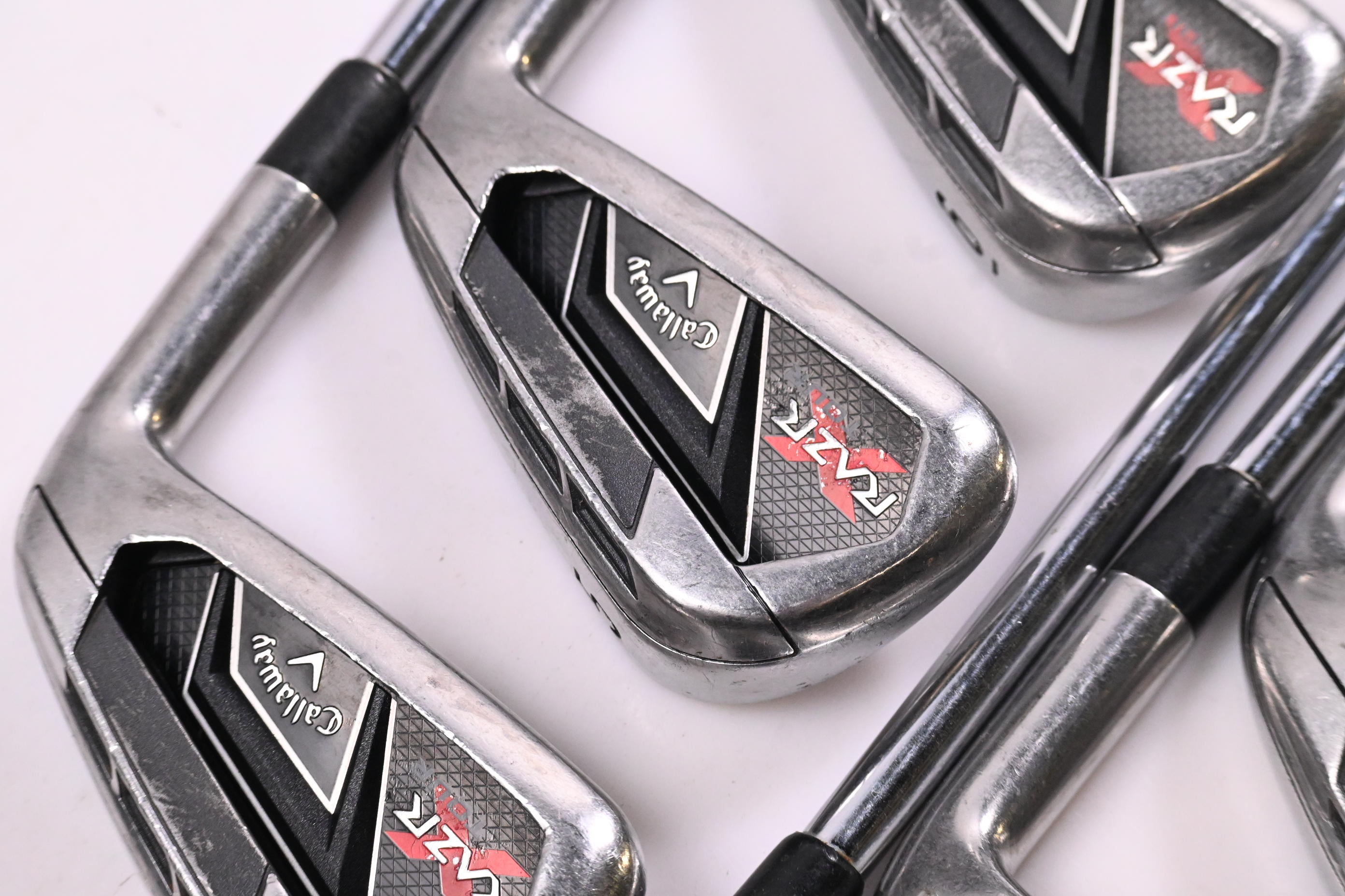 Callaway RAZR X Tour Irons / 4-PW / Regular Flex Project X Flighted Shafts