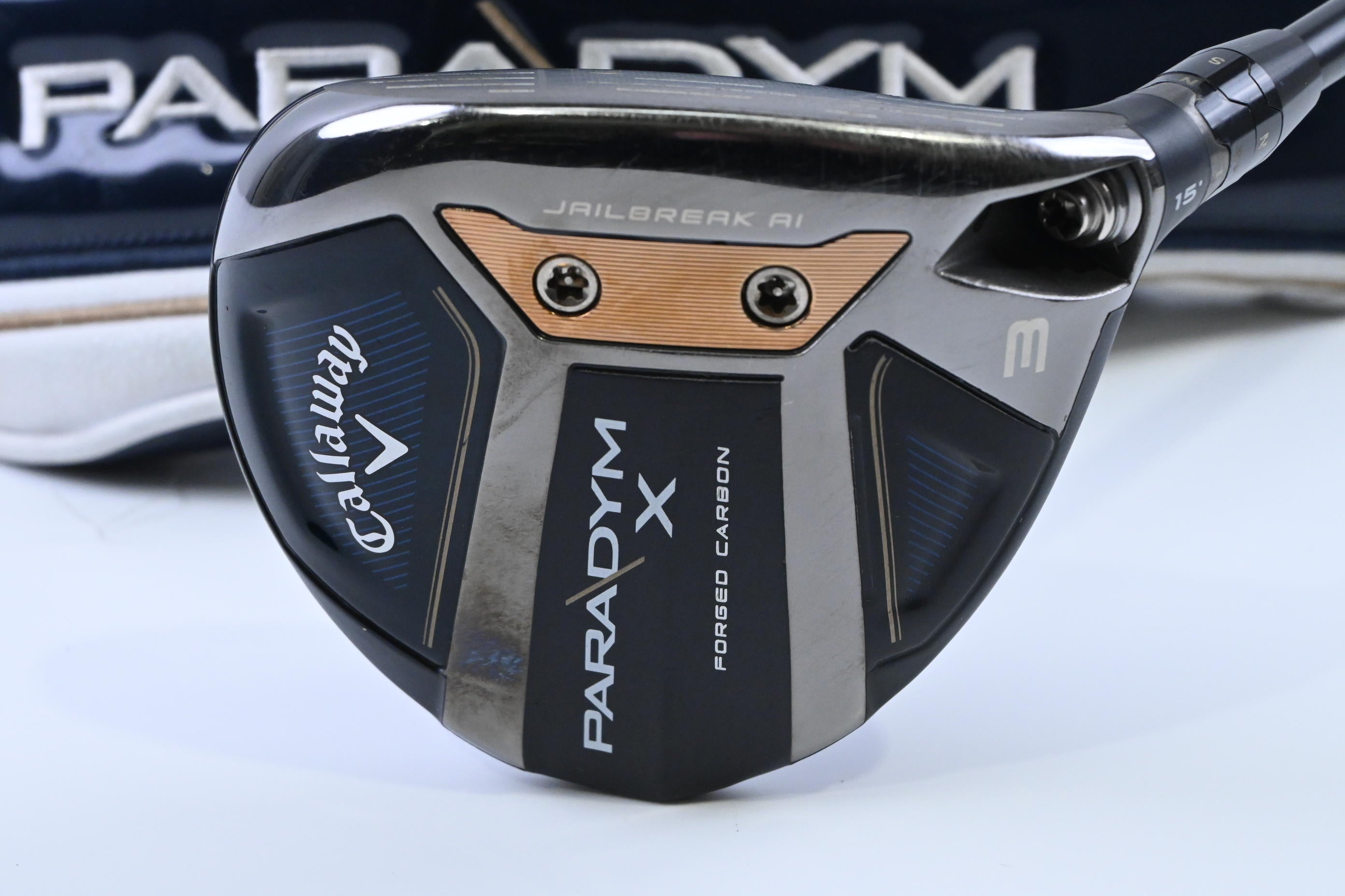 Callaway Paradym X #3 Wood / 15 Degree / Regular Flex UST Helium Nanocore