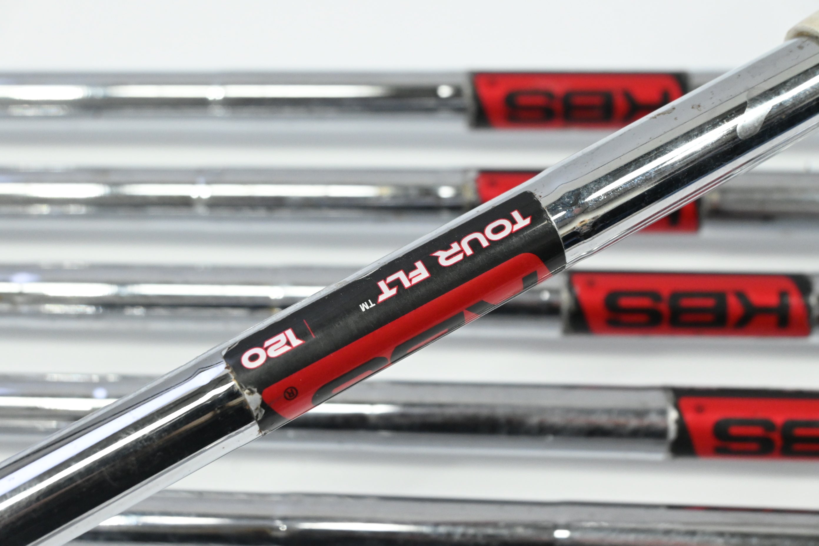Taylormade P770 2017 Irons / 4-PW / Stiff Flex KBS Tour FLT 120 Shafts
