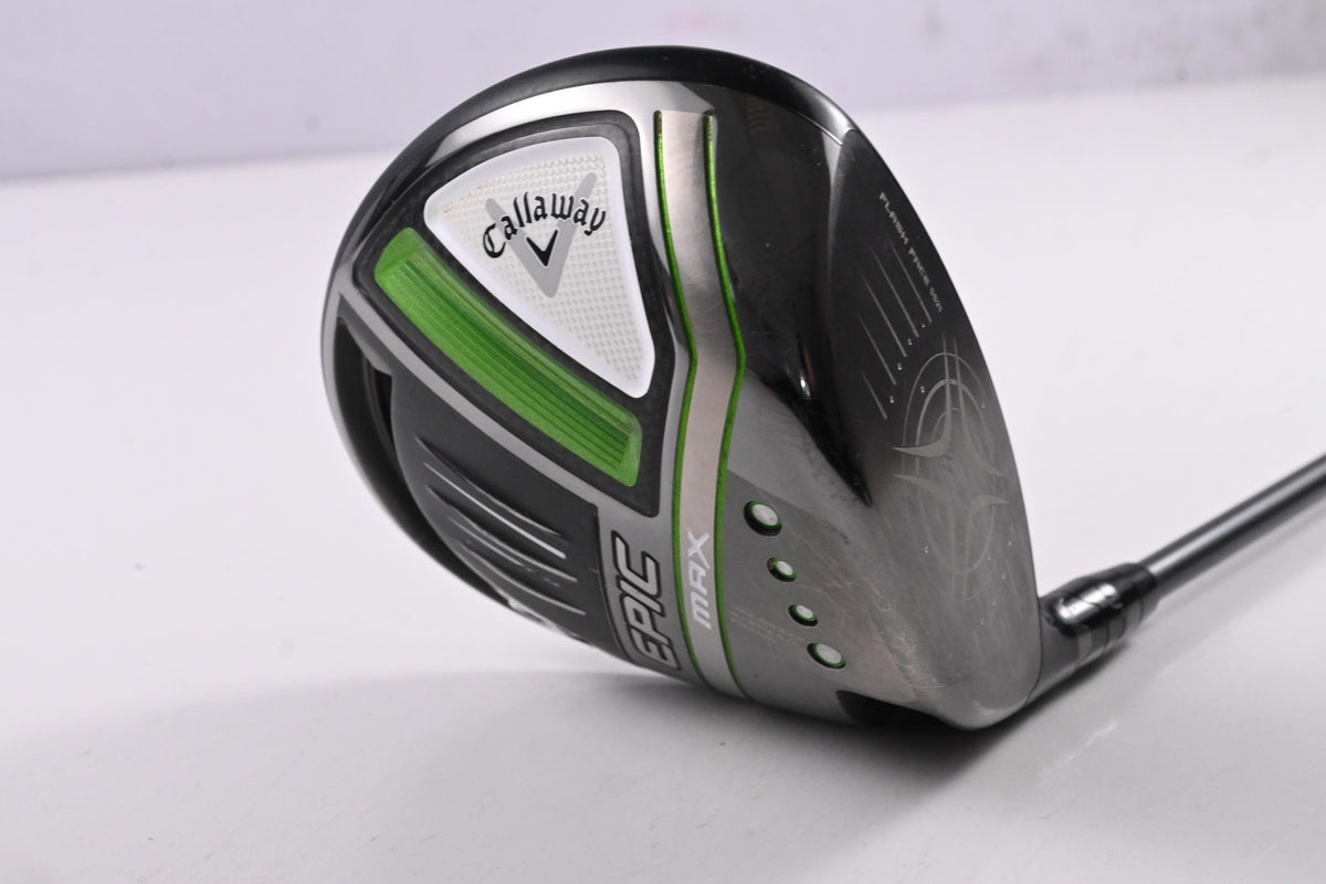 Callaway Epic Max Driver / 10.5 Degree / Senior Flex HZRDUS Smoke iM10 Green 50