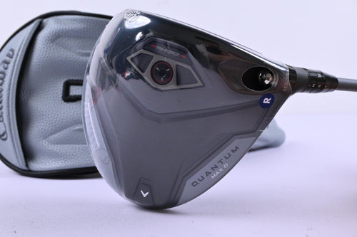 Callaway Quantum Max D Driver / 10.5 Degree / Stiff Flex Denali Frost Silver 60