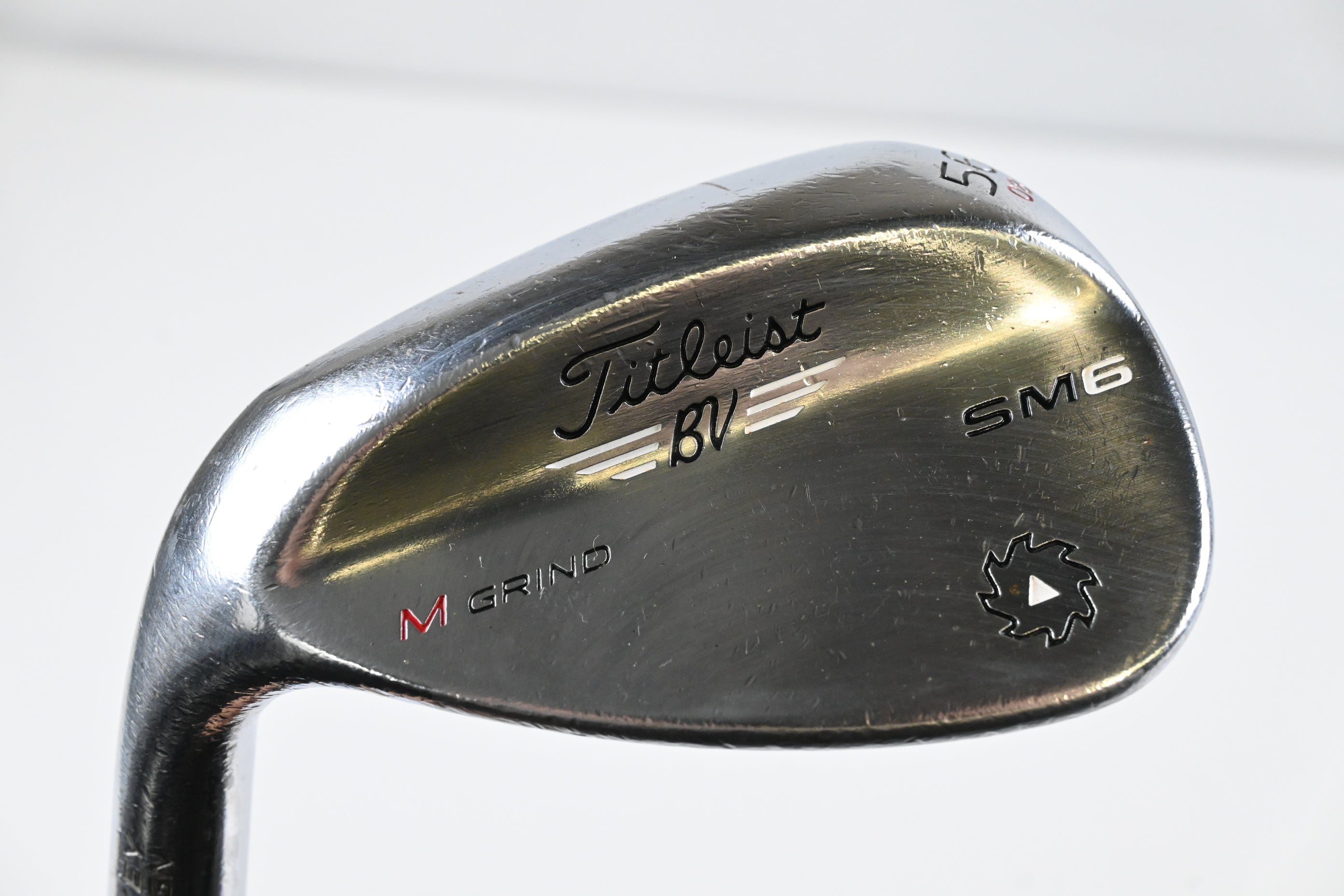 Left Hand Titleist Vokey SM6 Sand Wedge / 56 Degree / Wedge Flex Vokey Design