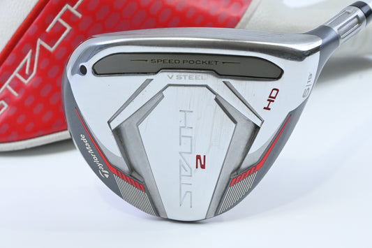 Ladies Taylormade Stealth 2 HD #5 Wood / 19 Degree / Ladies Flex Aldila Ascent