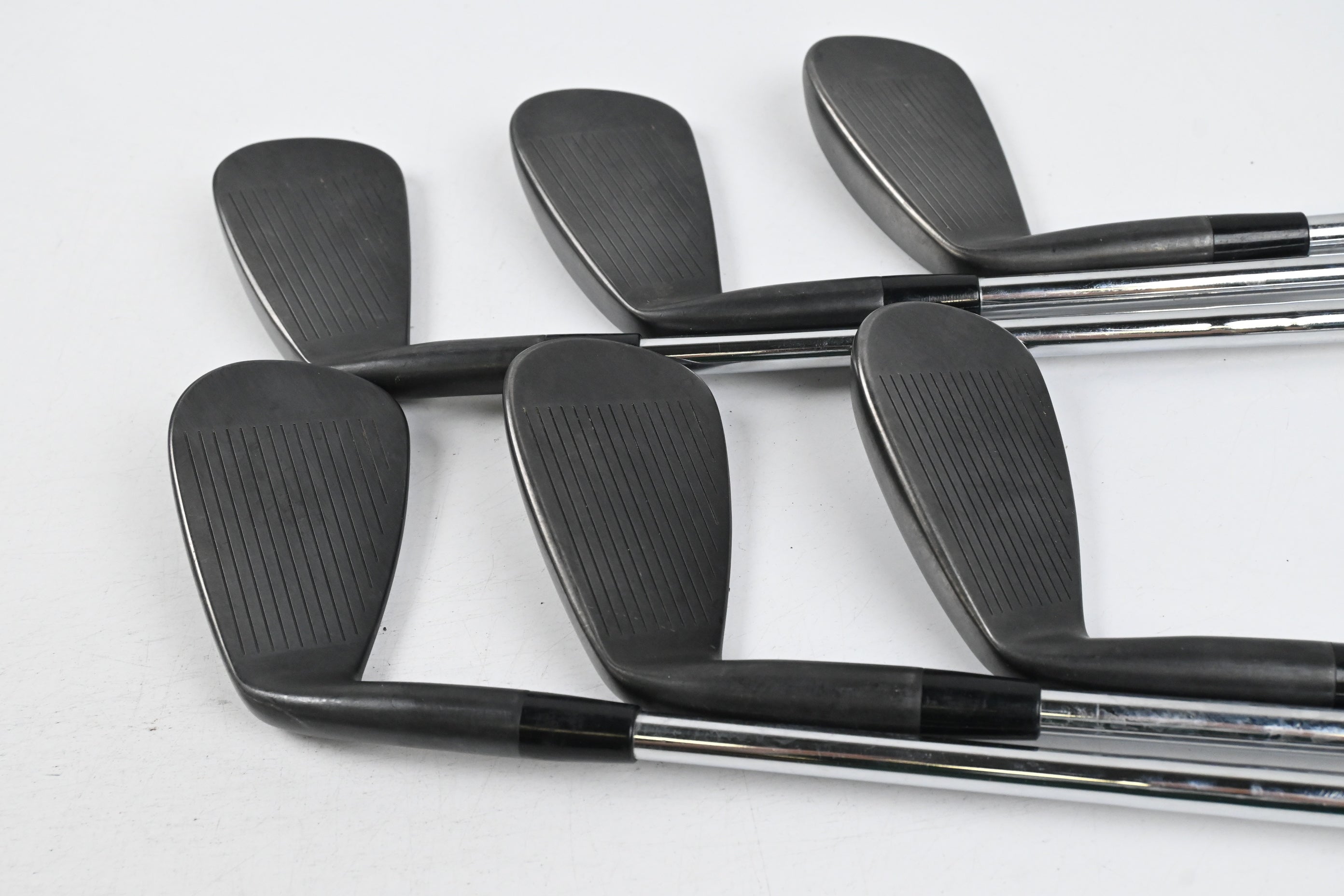 Cobra King Forged Tec 2023 Black Irons / 5-PW / Stiff Flex KBS $-Taper Lite