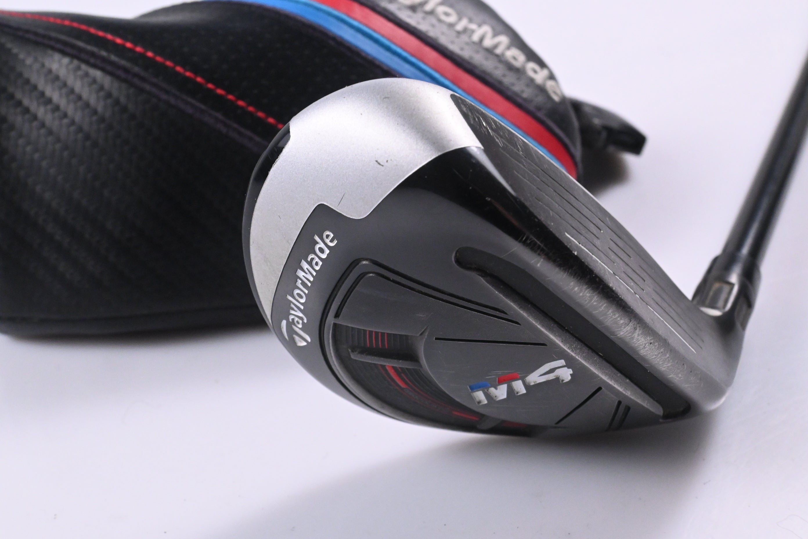 Taylormade M4 #3 Hybrid / 19 Degree / Stiff Flex Atmos Red 7 Shaft