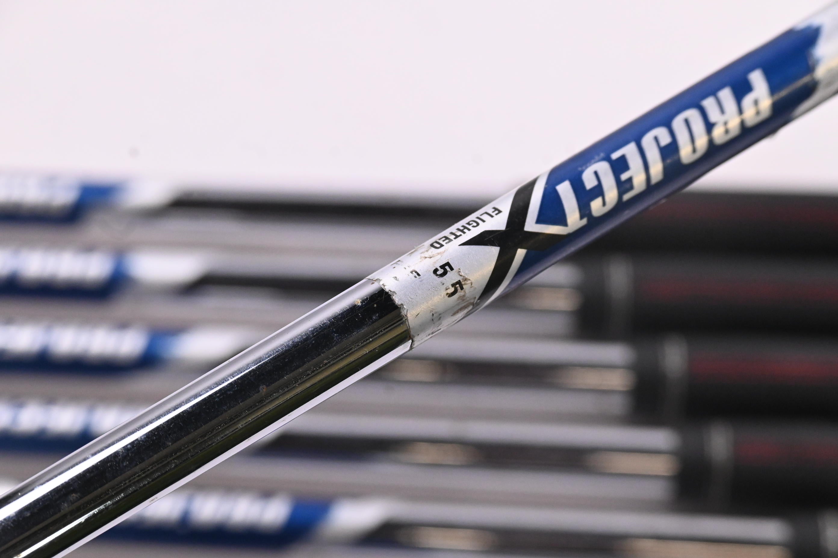 Callaway RAZR X Tour Irons / 4-PW / Regular Flex Project X Flighted Shafts