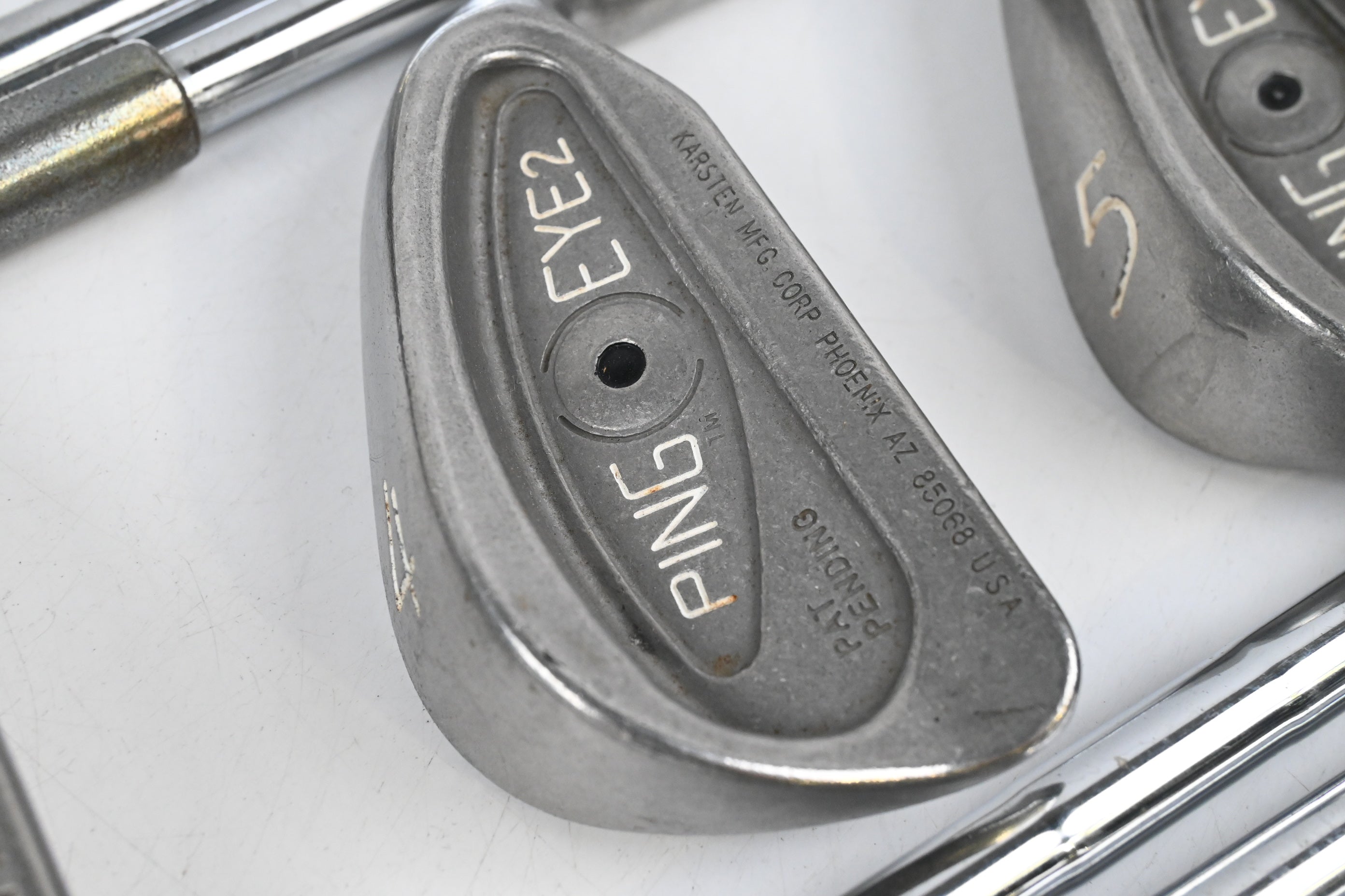 Ping Eye 2 Irons / 2-PW / Black Dot / Stiff Flex Ping JZ Lite Shafts