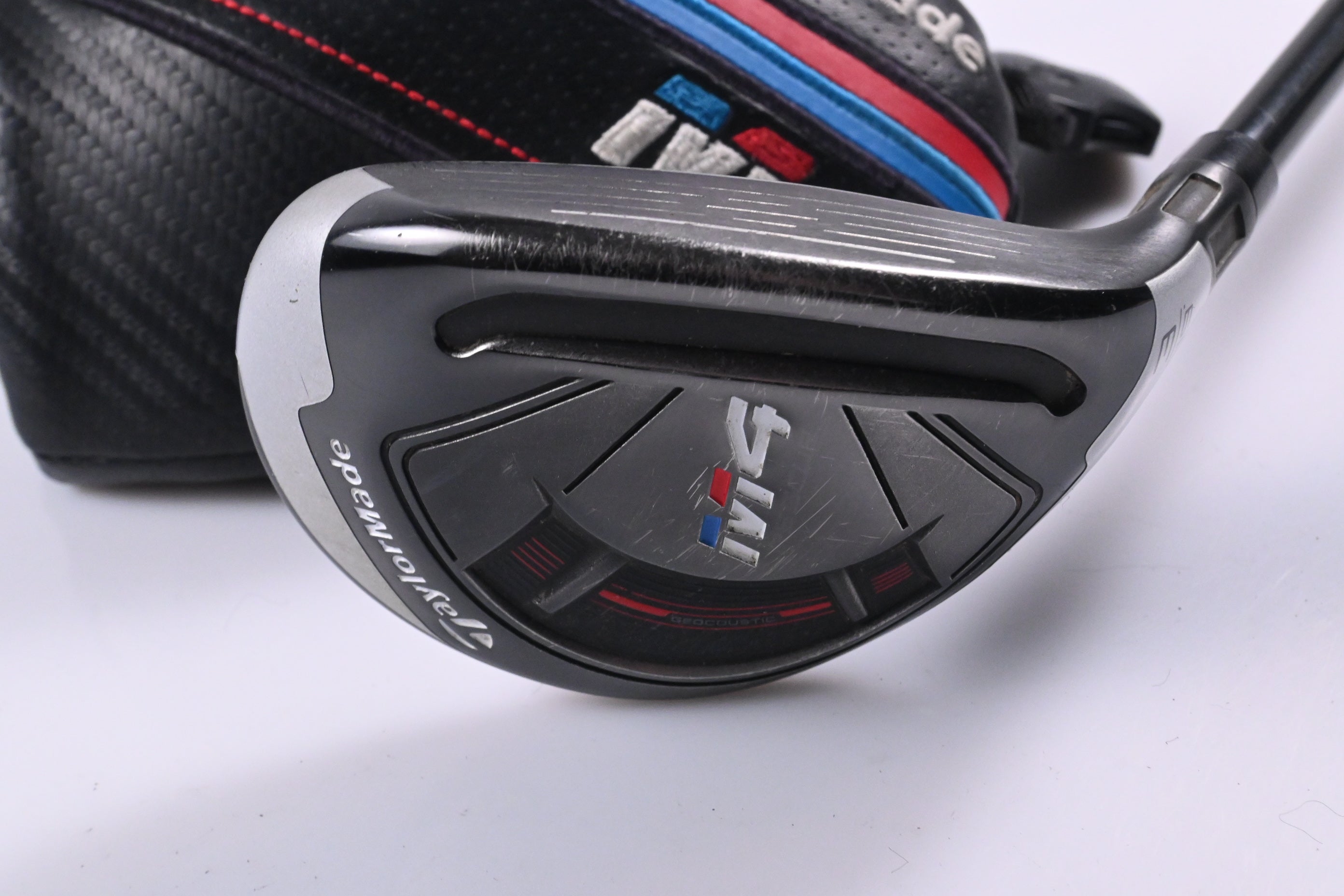 Taylormade M4 #3 Hybrid / 19 Degree / Stiff Flex Atmos Red 7 Shaft