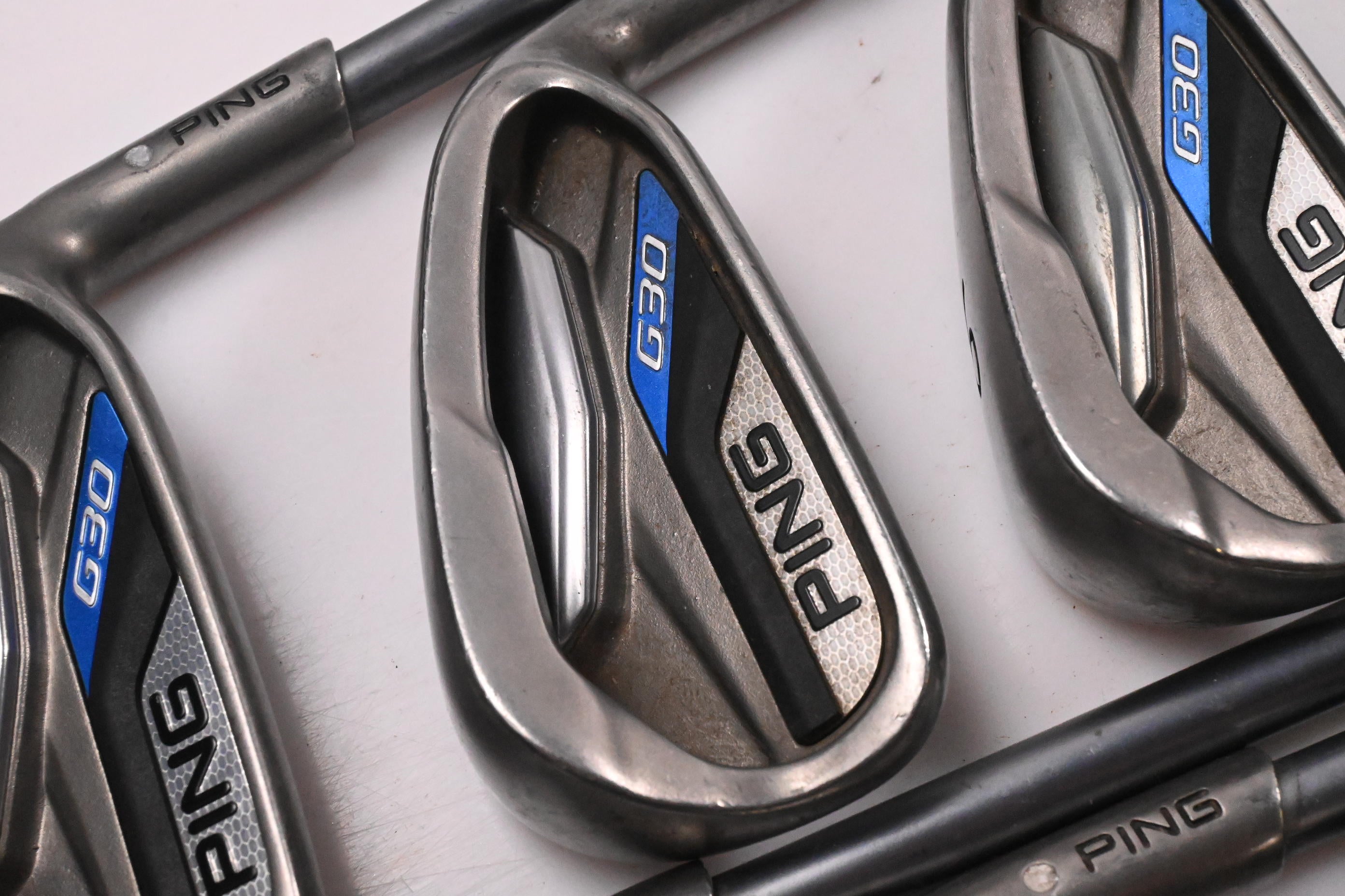 Ping G30 Irons 4-PW-SW / Regular Flex Ping TFC419 Shafts