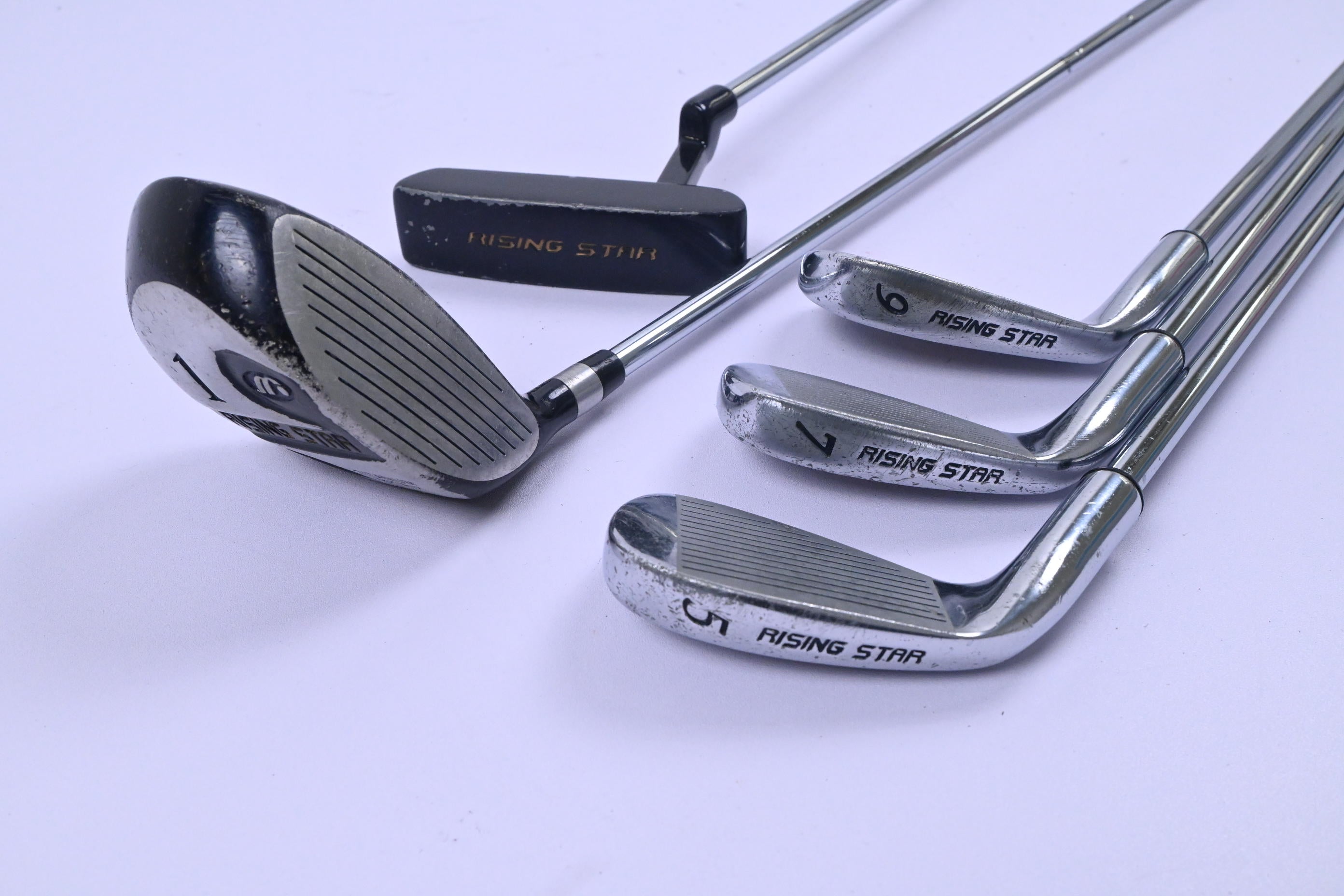 Junior Mitsushiba Rising Star Package Set / Wood, Irons, Putter, Bag