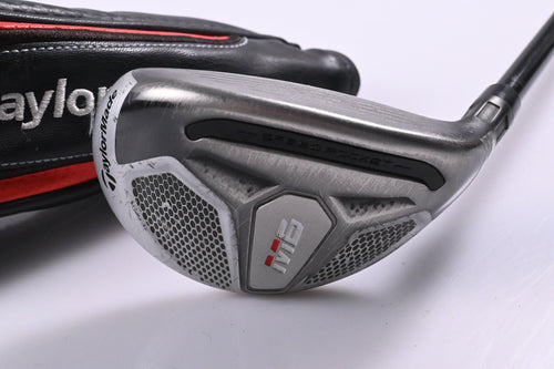 Taylormade M6 #4 Hybrid / 22 Degree / Regular Flex Fujikura Atmos Orange 6 Shaft