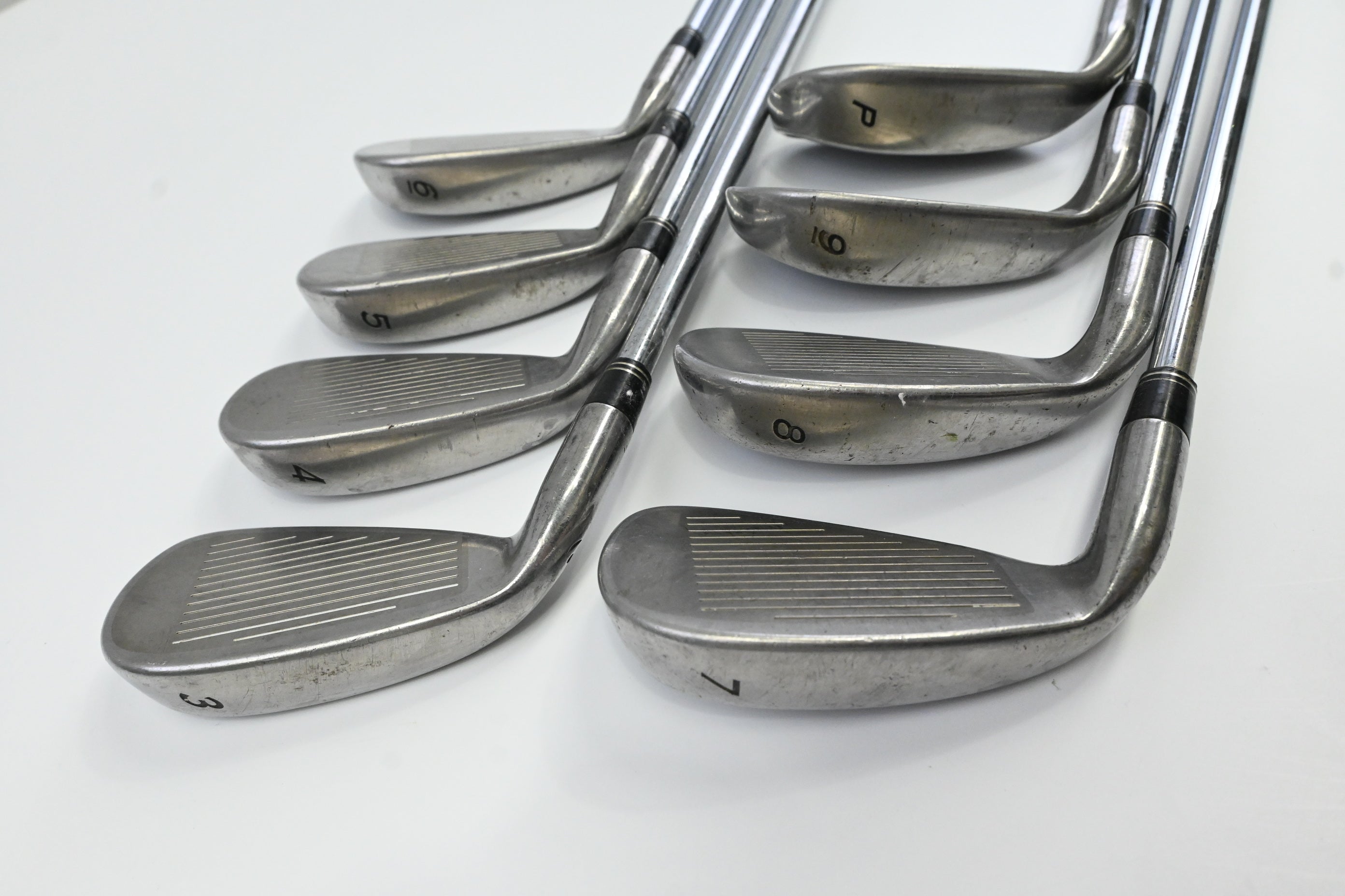 Taylormade R7 XD Irons / 3-PW / Stiff Flex Taylormade T-Step Ultralite Shafts