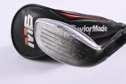 Taylormade M6 #4 Hybrid / 22 Degree / Regular Flex Fujikura Atmos Orange 6 Shaft