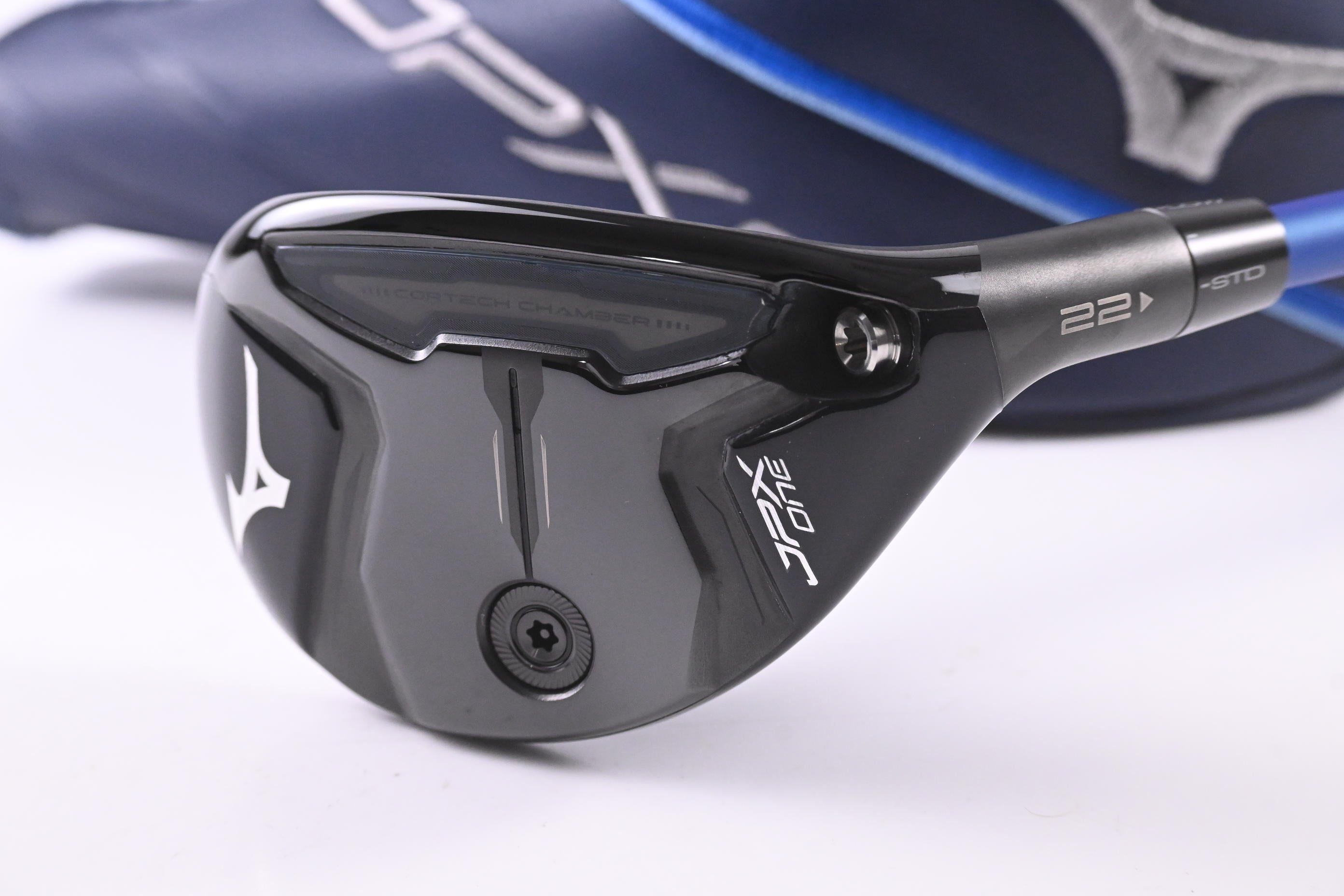 Mizuno JPX One #4 Hybrid / 22 Degree / Regular Flex Denali Frost Blue 70 Shaft