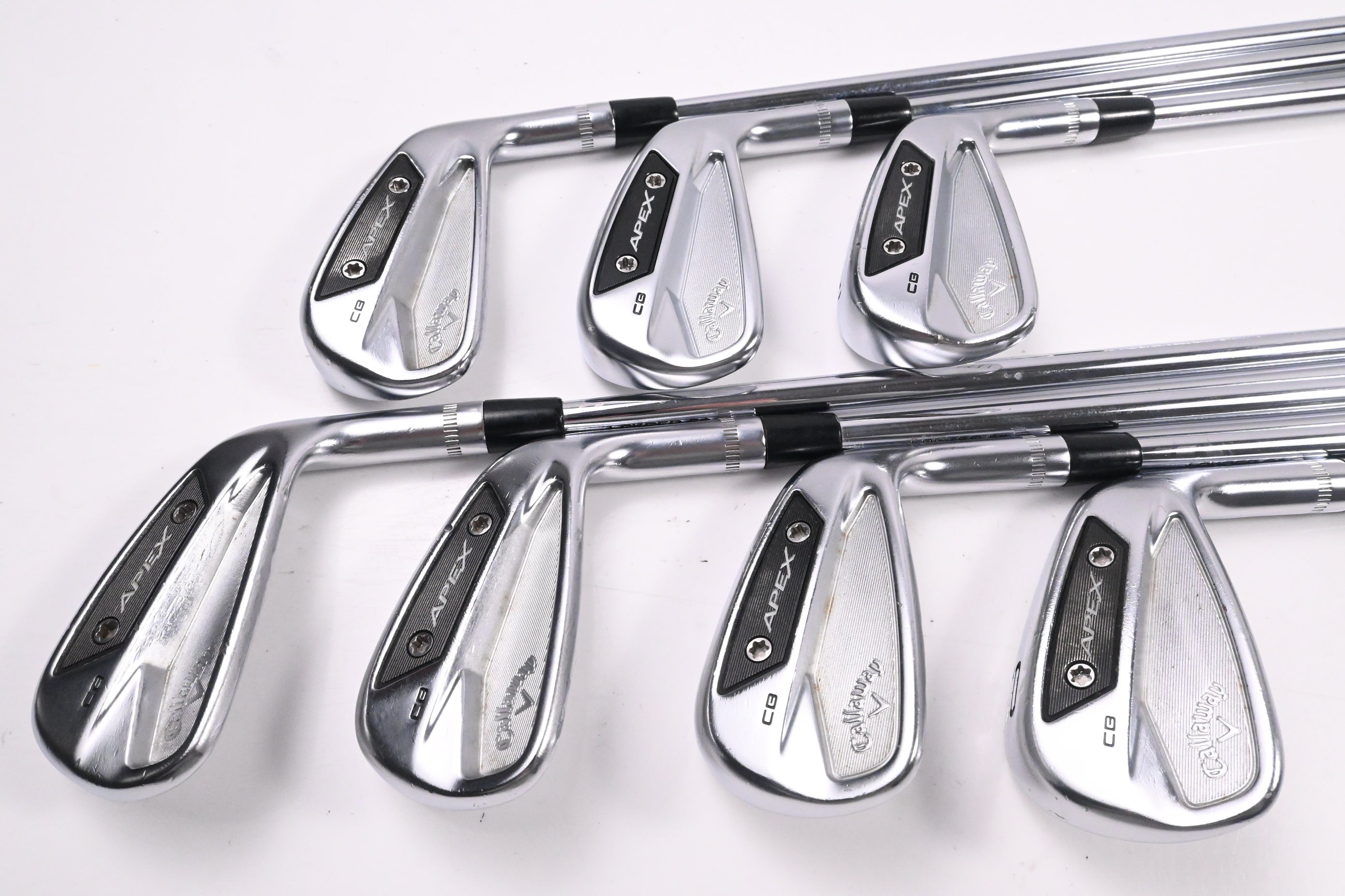 Callaway Apex CB 24 Irons / 4-PW / Stiff Flex N.S.Pro Modus3 Tour 120 Shafts