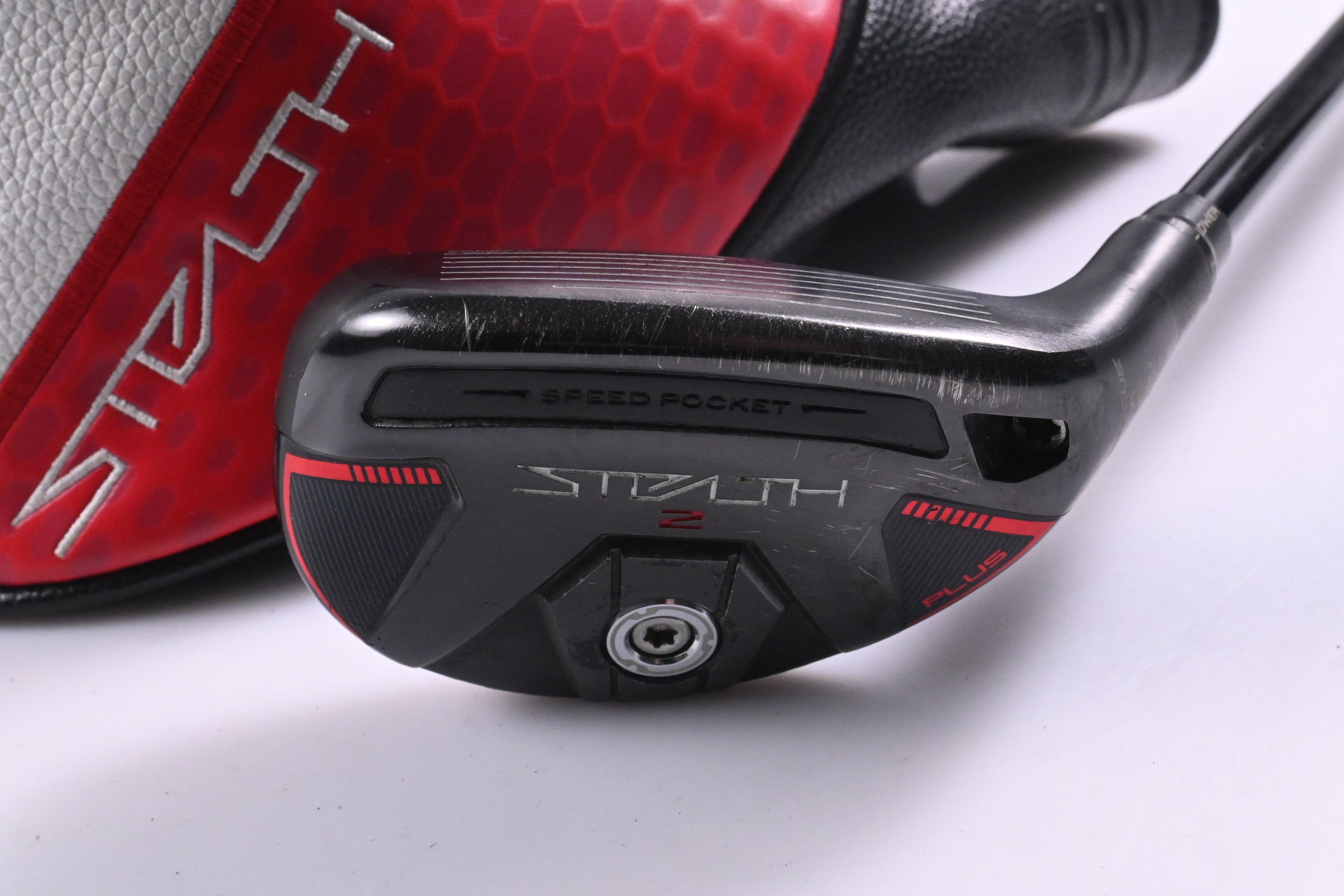 Taylormade Stealth 2 Plus #4 Hybrid / 22 Degree / Stiff Flex Kuro Kage 80 Shaft
