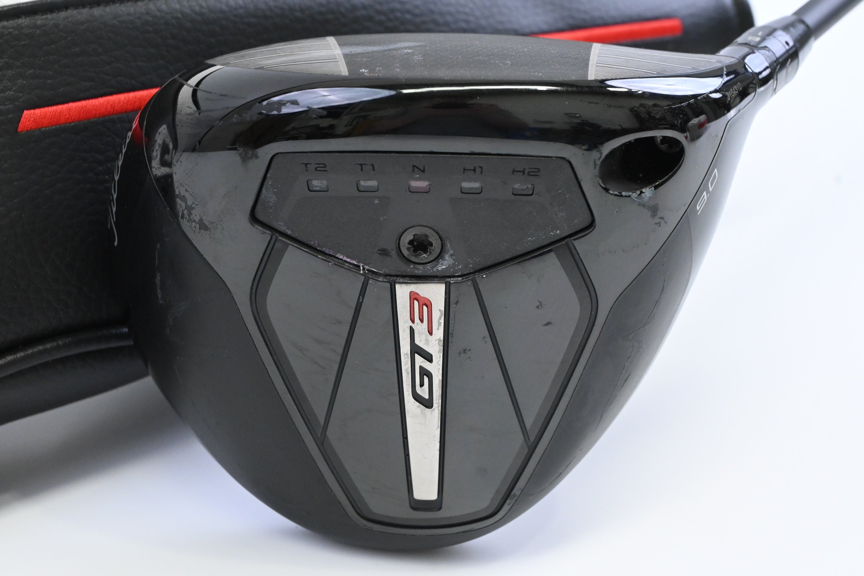 Titleist GT3 Driver / 9 Degree / Stiff Flex HZRDUS Gen5 Black 60 Shaft