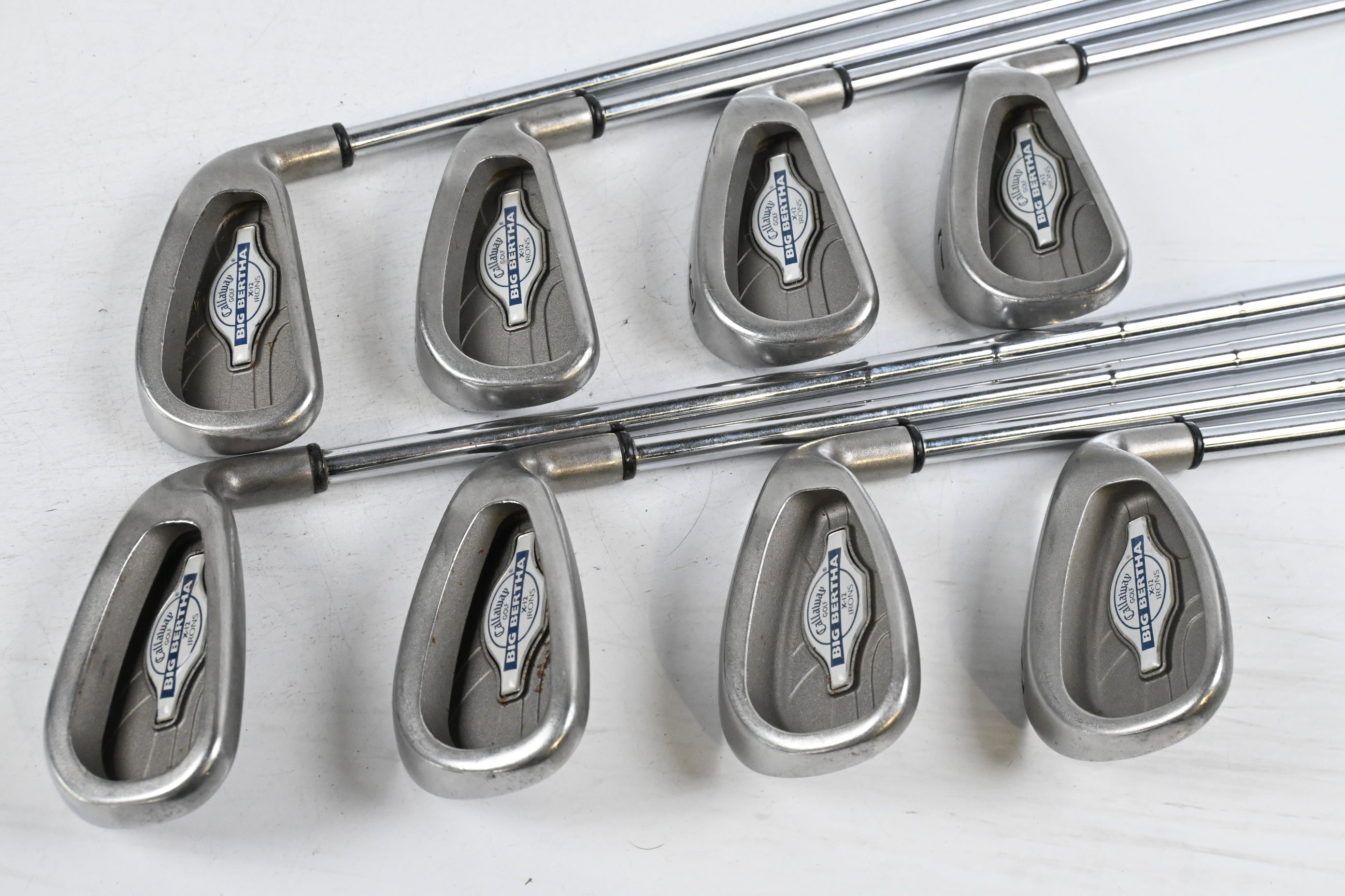Callaway X-12 Irons / 4-PW+SW / Regular Flex Callaway Memphis 98 Shafts