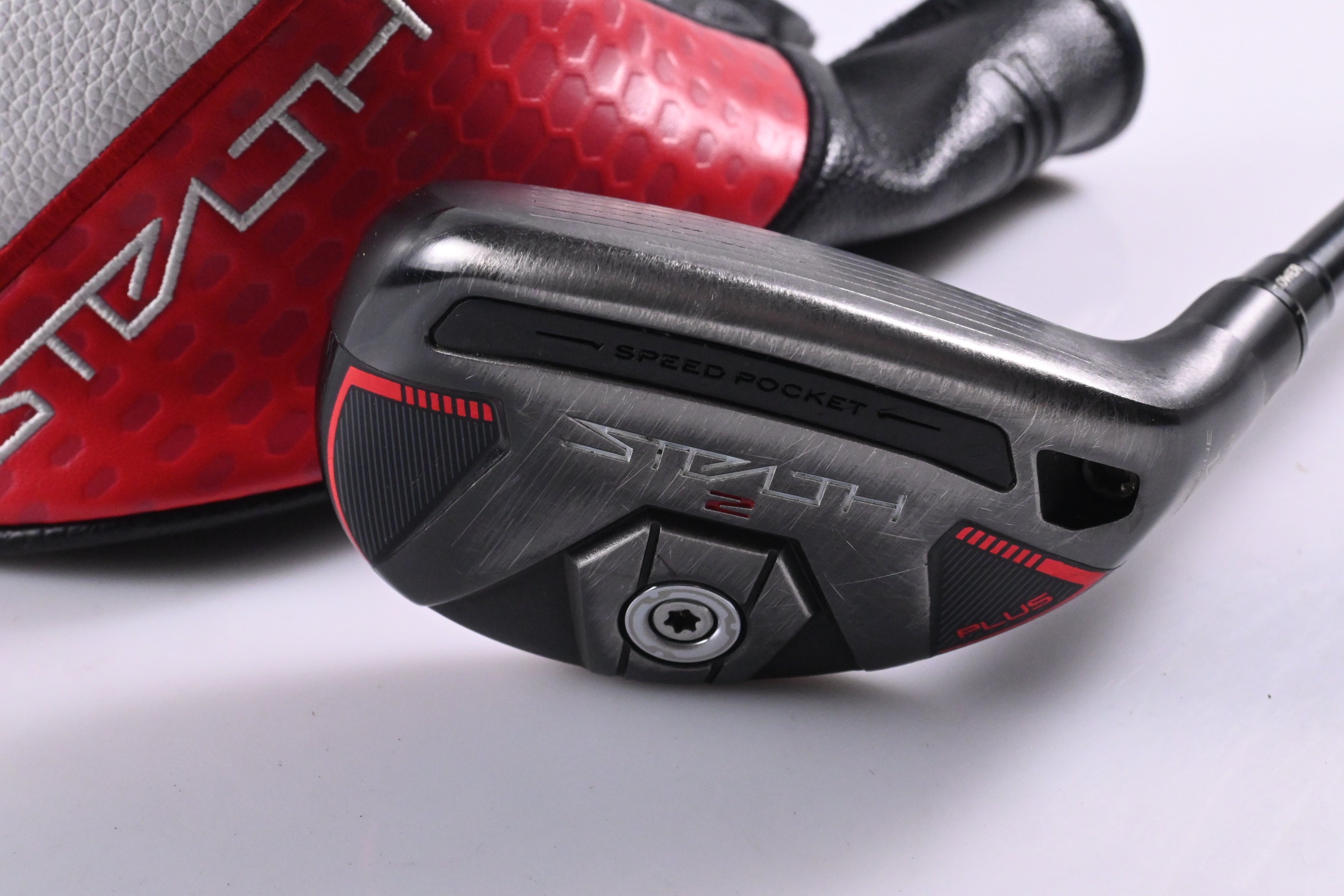 Taylormade Stealth 2 Plus #4 Hybrid / 22 Degree / Stiff Flex Kai'li Red 85 Shaft