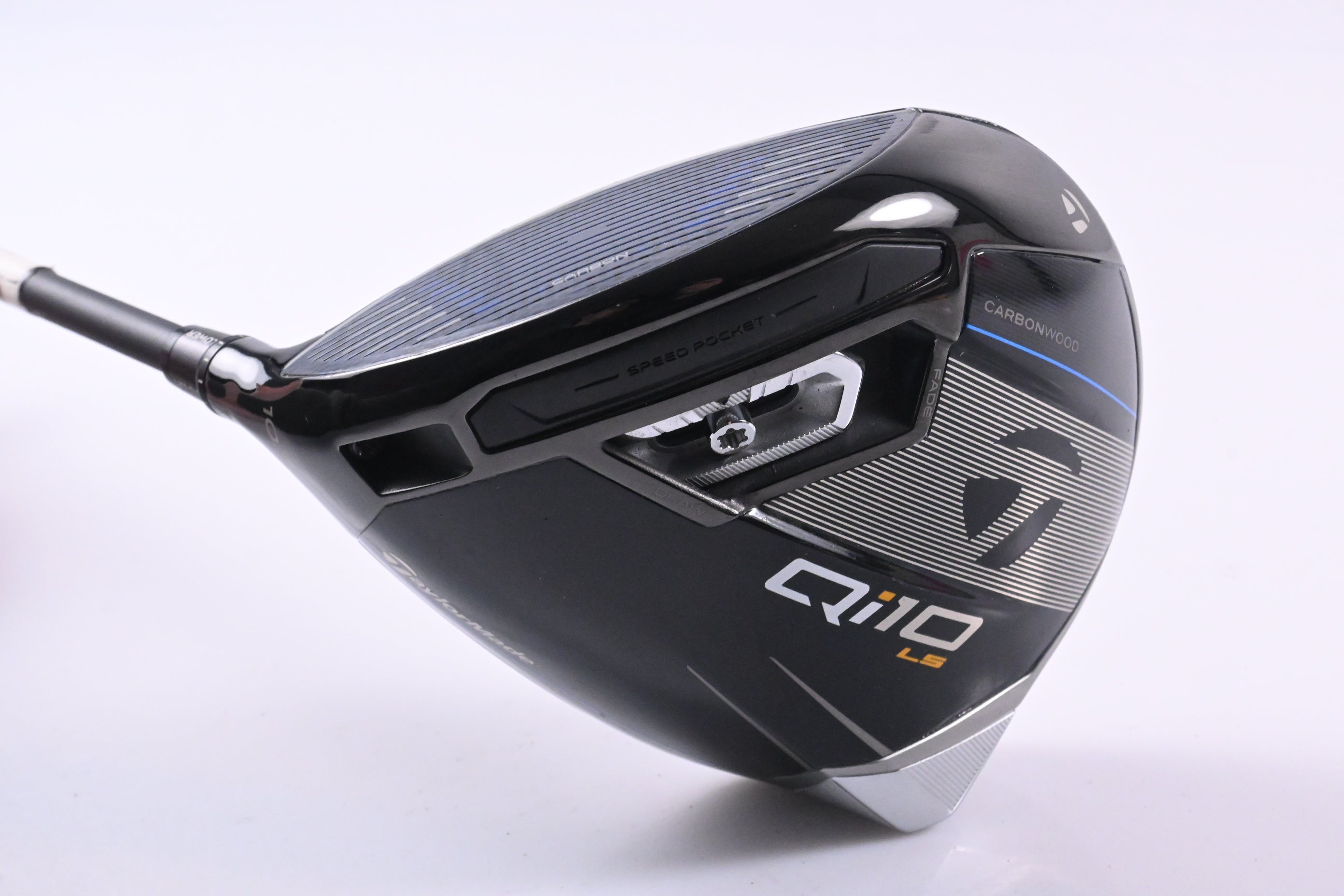 Left Hand Taylormade Qi10 LS Driver / 10.5 Degree / Regular Flex Tensei AV Blue 65