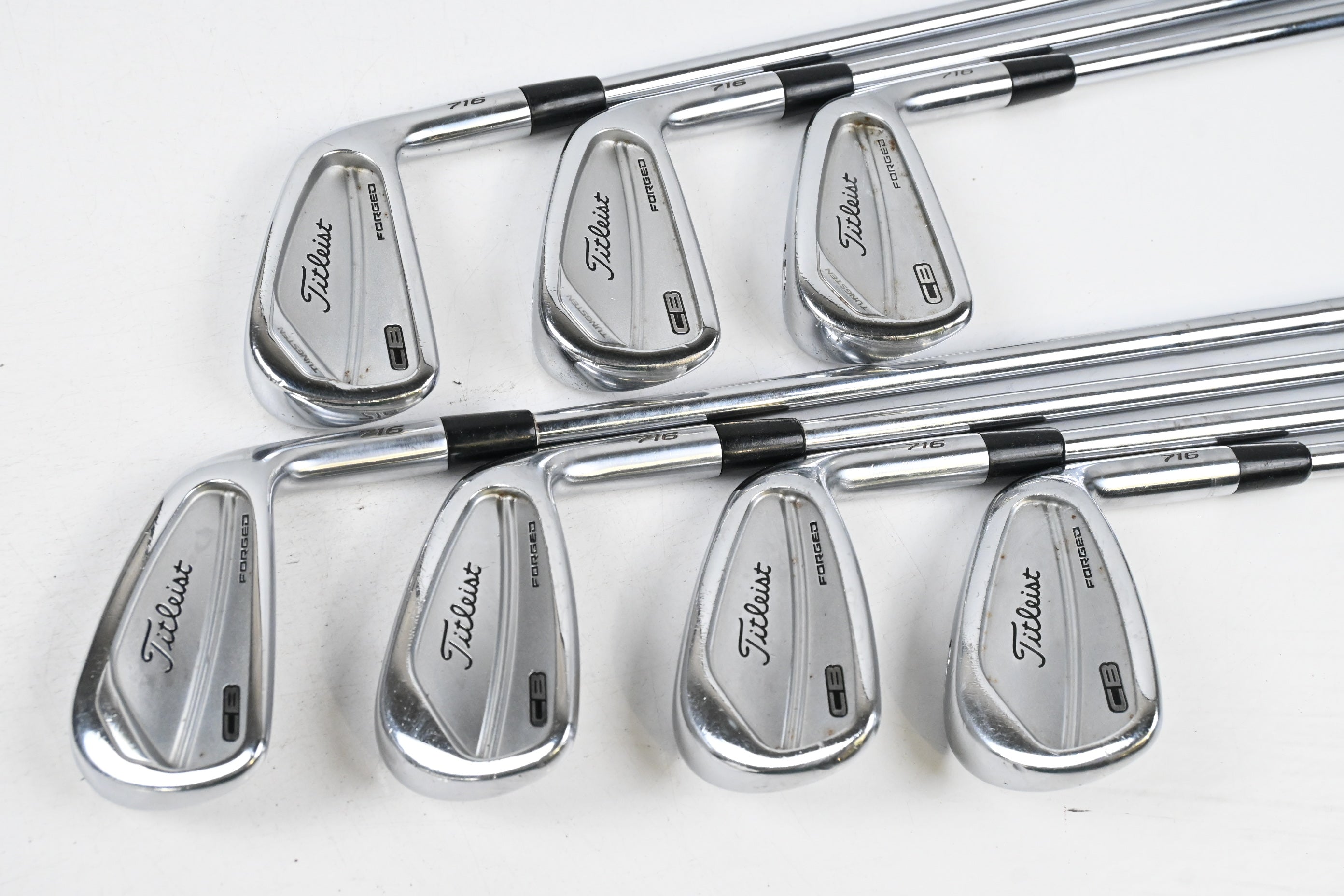 Titleist 716 CB Irons / 4-PW / Stiff Flex Dynamic Gold S300 Shafts