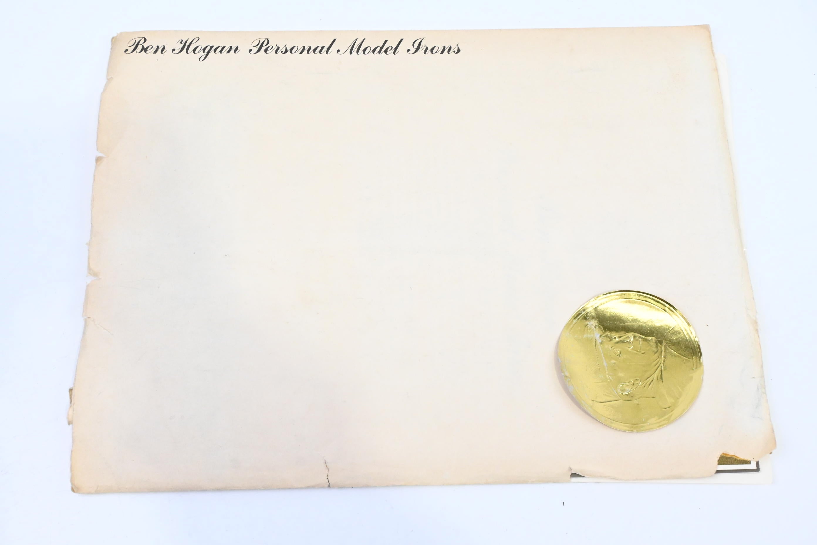 Ben Hogan Personal Model Irons / 3-PW / Stiff Flex Ben Hogan Apex 4 Shafts