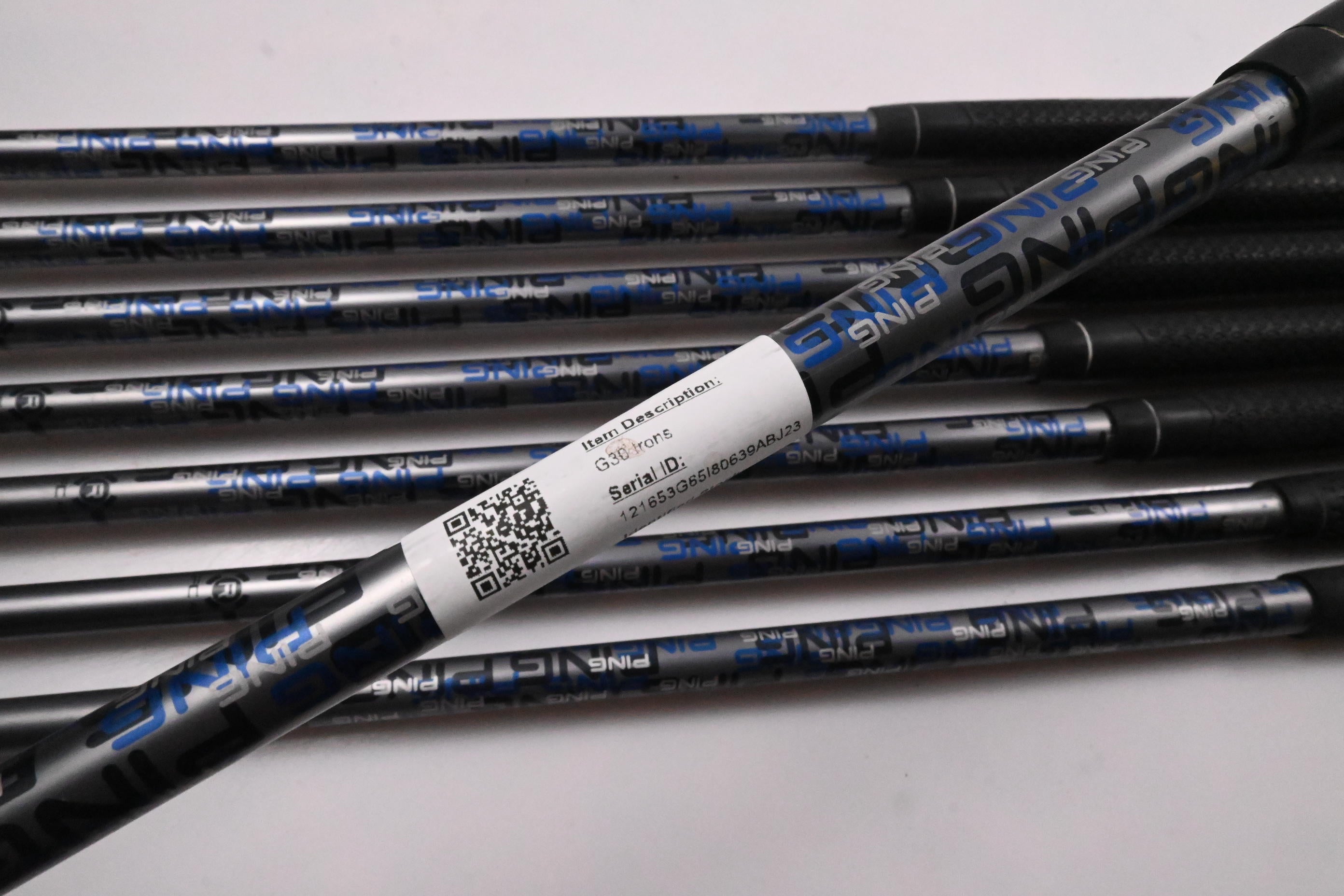 Ping G30 Irons 4-PW-SW / Regular Flex Ping TFC419 Shafts