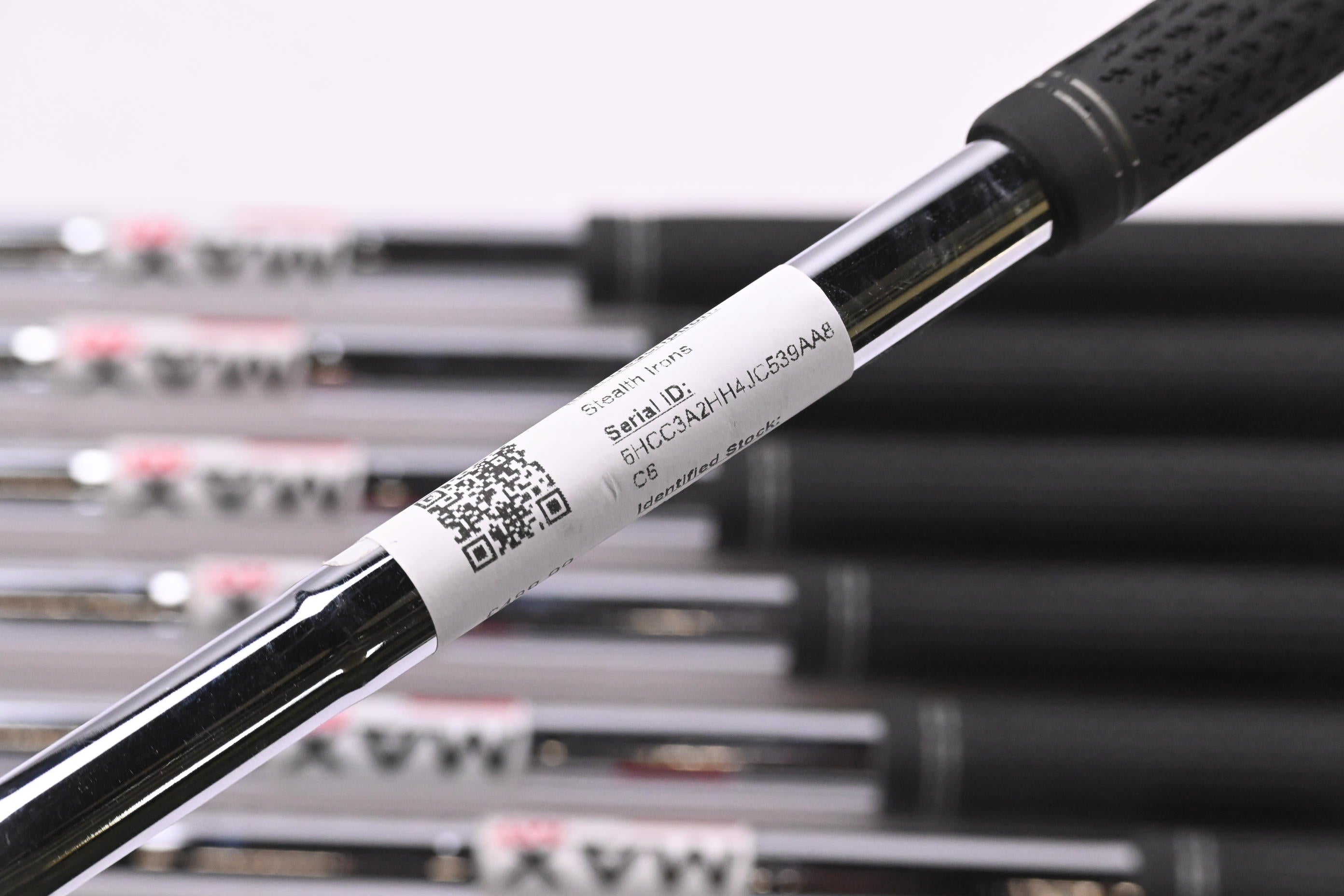 Taylormade Stealth Irons / 5-PW+SW / Regular Flex KBS MAX MT 85 Shafts
