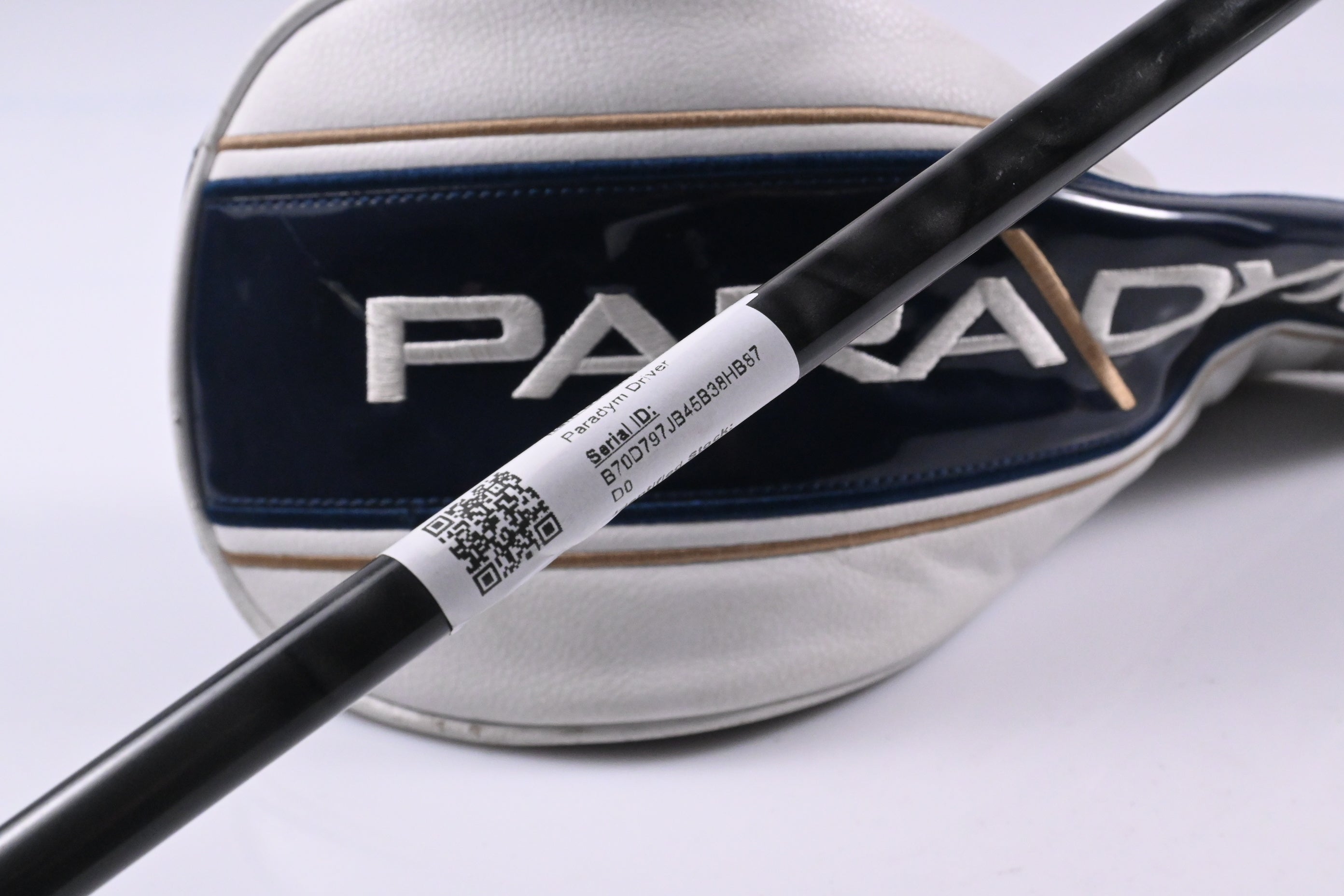 Callaway Paradym Triple Diamond Driver / 9 Degree / Stiff Flex Evenflow Riptide