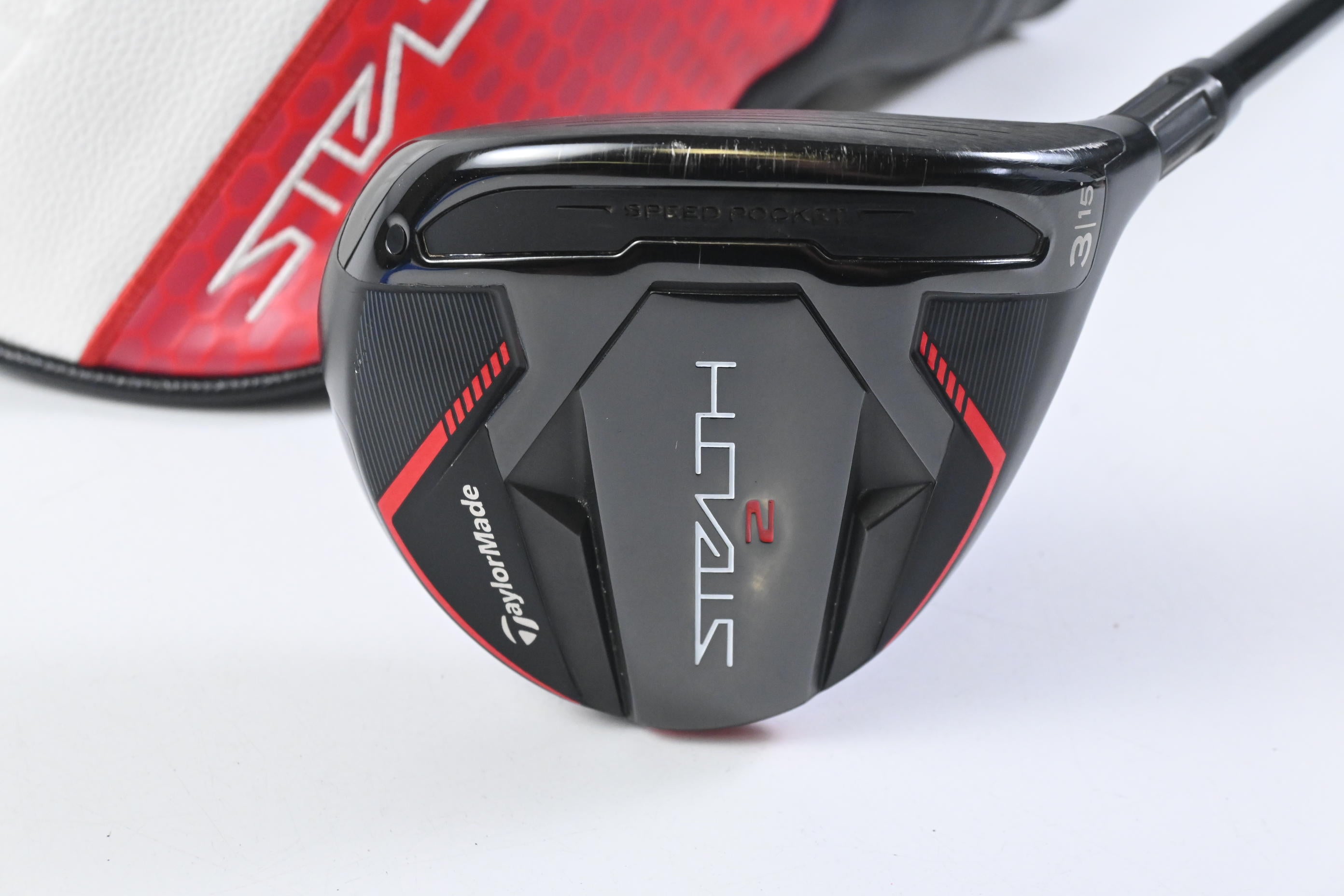 Taylormade Stealth 2 #3 Wood / 15 Degree / Regular Flex Ventus TR Red 5 Shaft